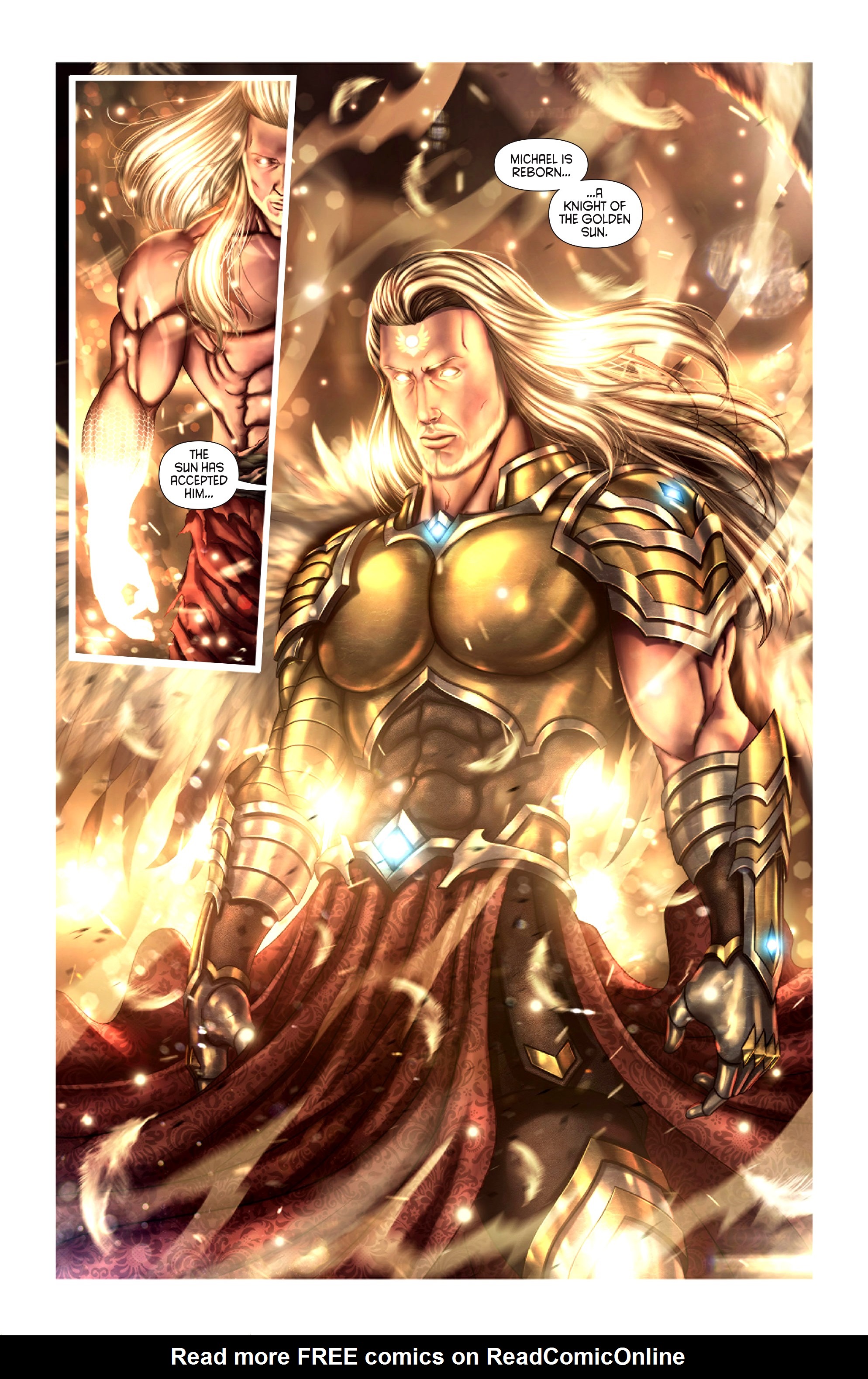 Read online Knights of the Golden Sun comic -  Issue #5 - 12