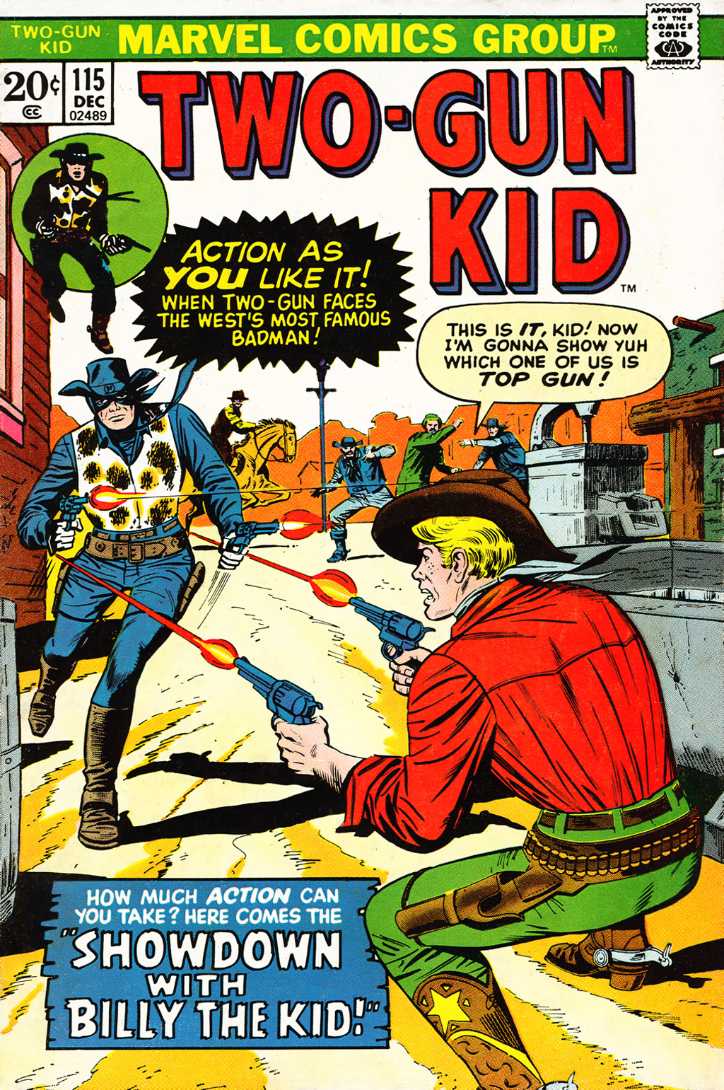 Read online Two-Gun Kid comic -  Issue #115 - 1