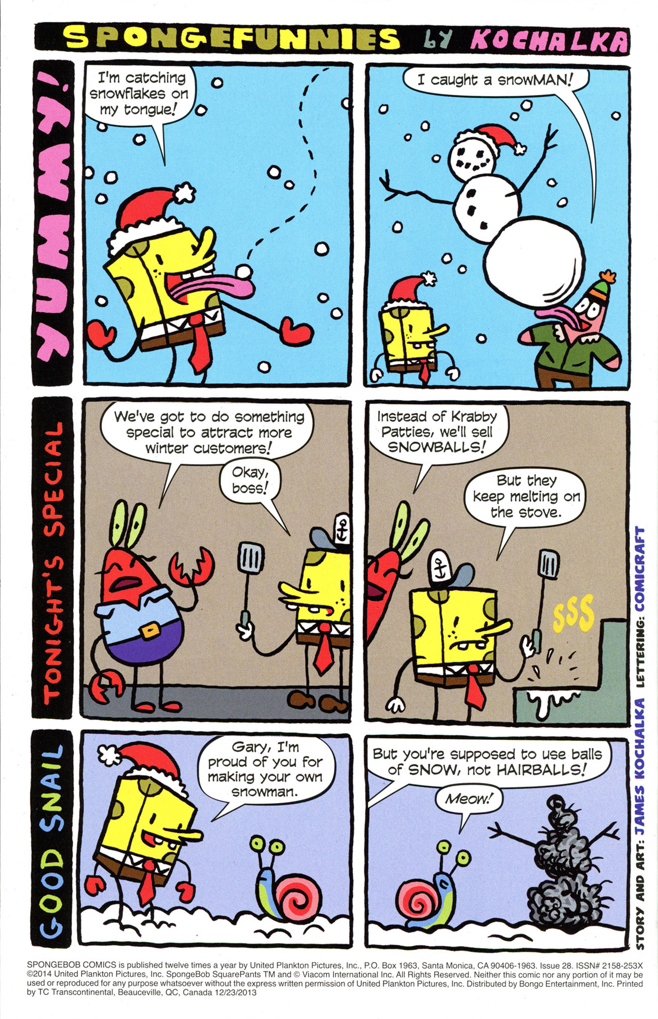 Read online SpongeBob Comics comic -  Issue #28 - 35