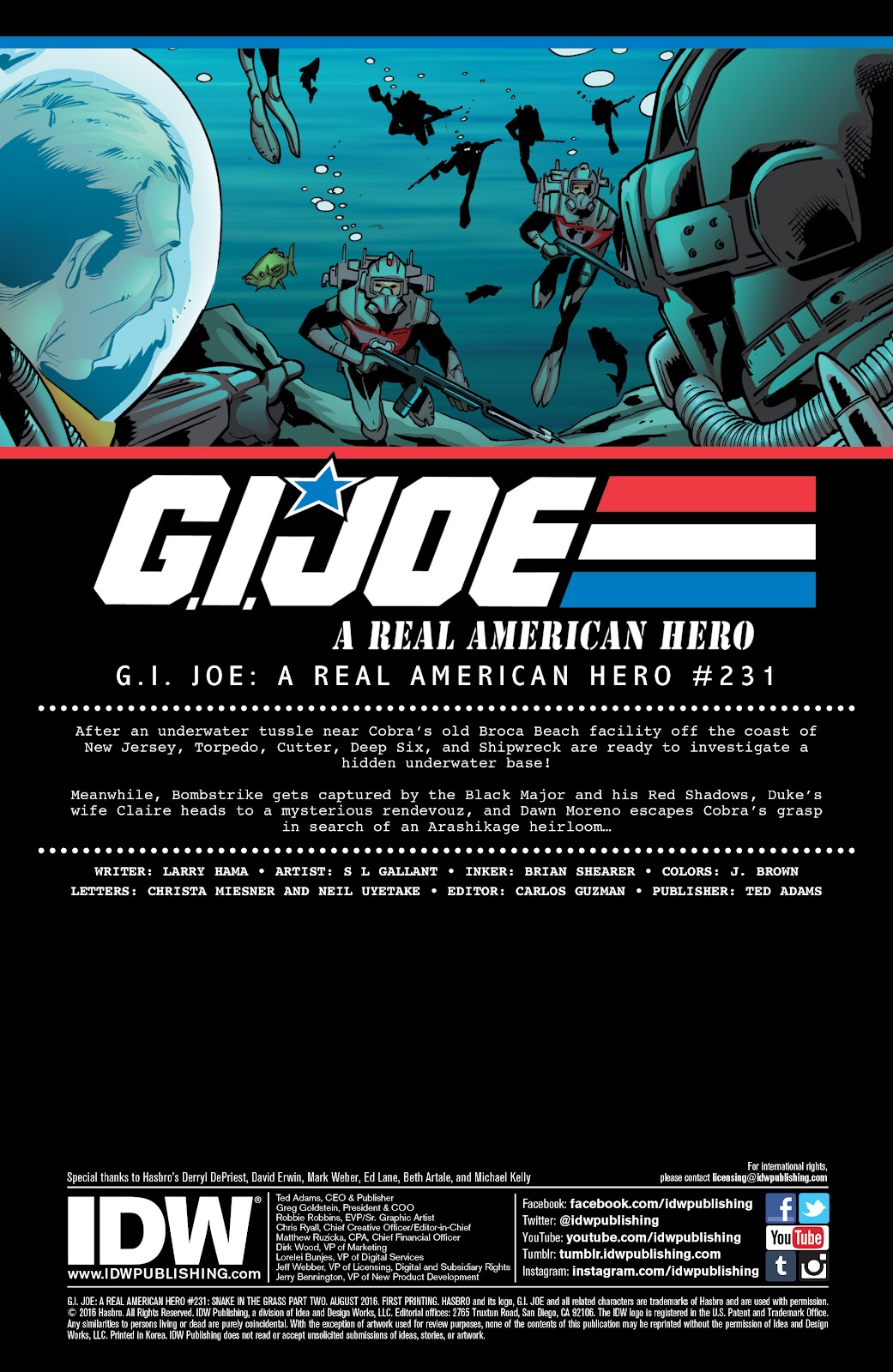 G.I. Joe: A Real American Hero issue 231 - Page 2
