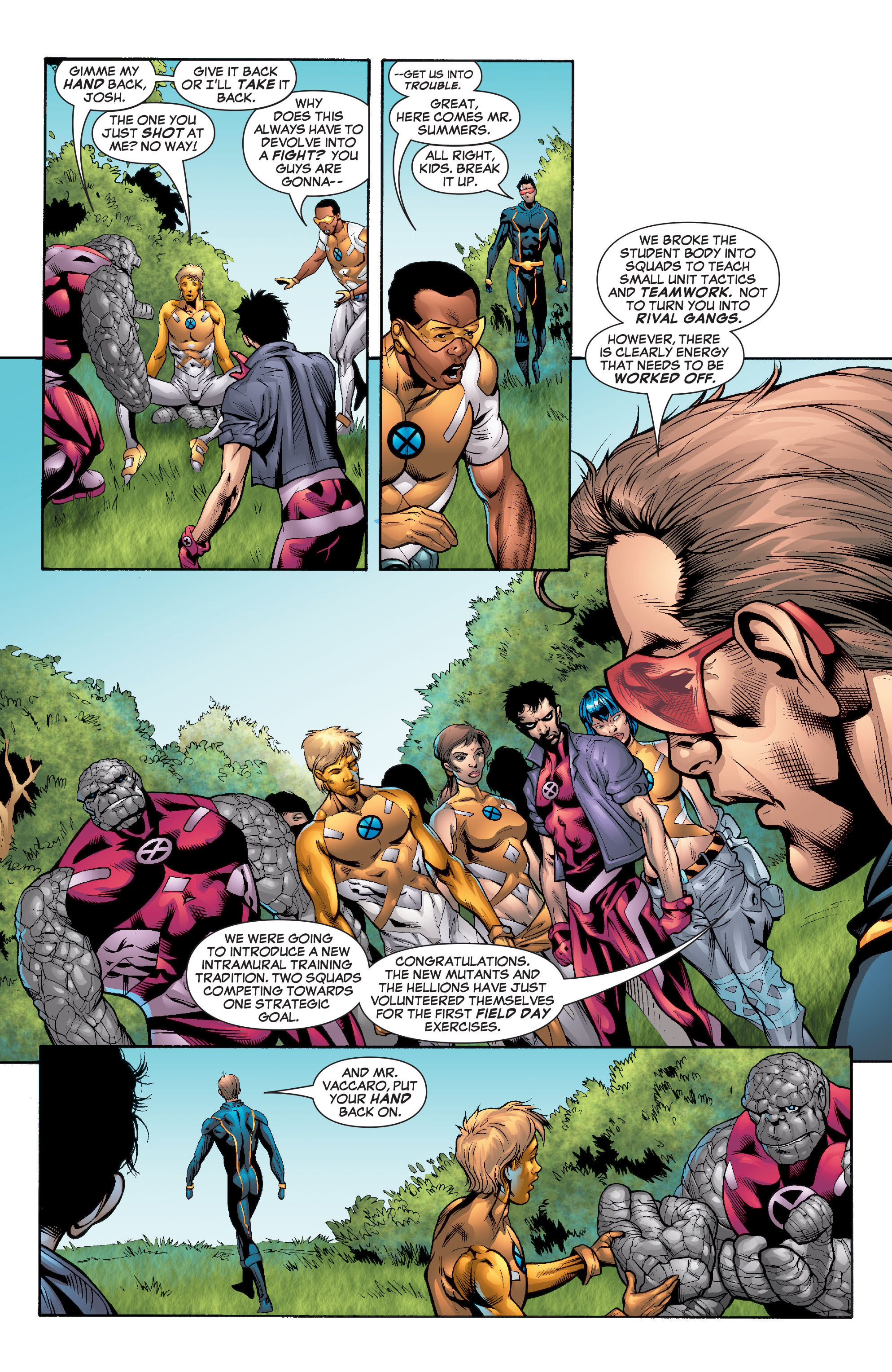 Read online New X-Men (2004) comic -  Issue #3 - 8