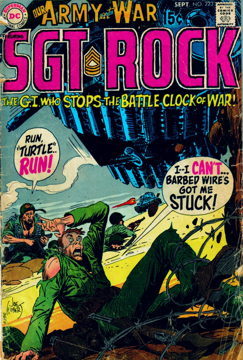 Read online Our Army at War (1952) comic -  Issue #223 - 1