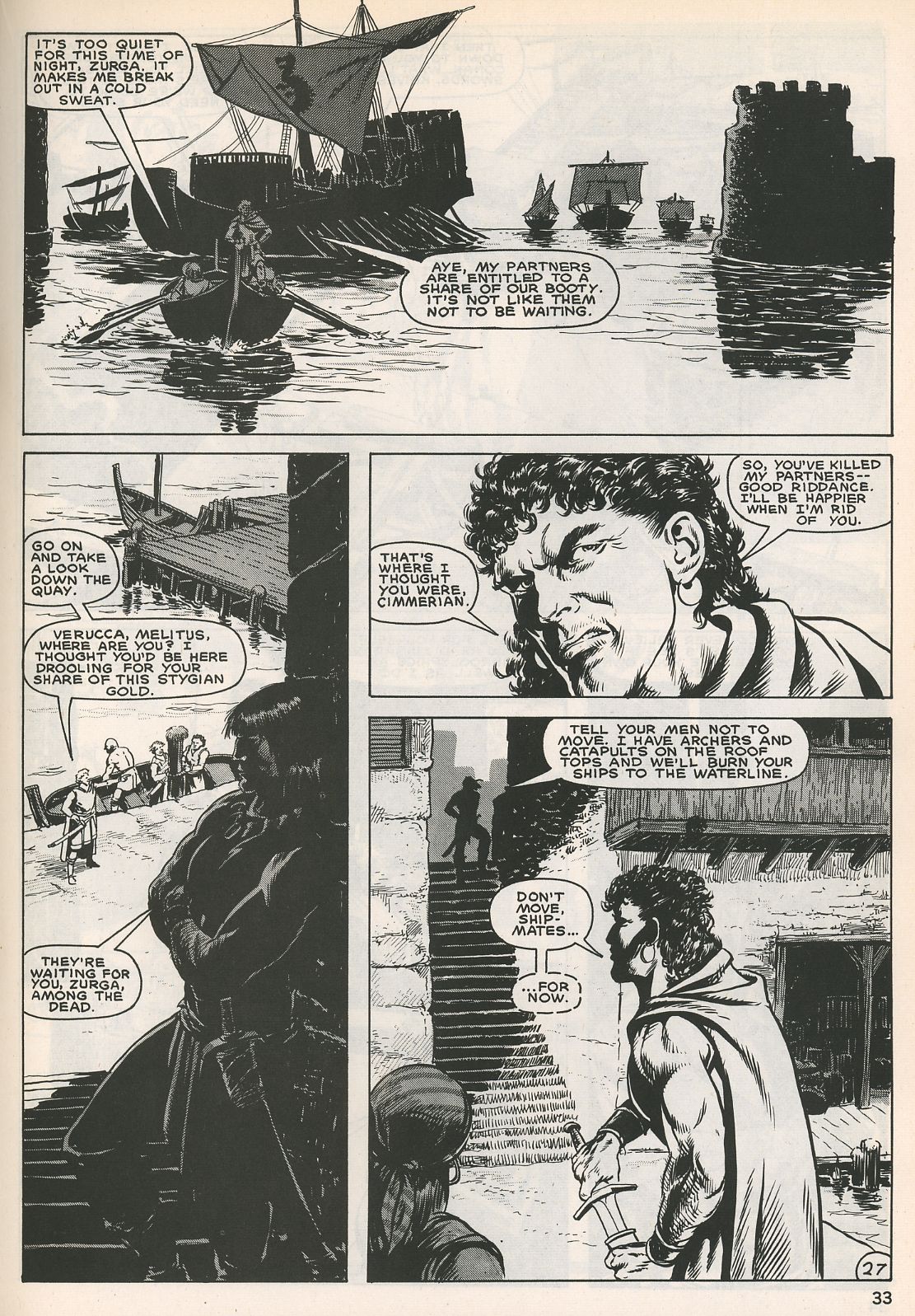 The Savage Sword Of Conan issue 129 - Page 32