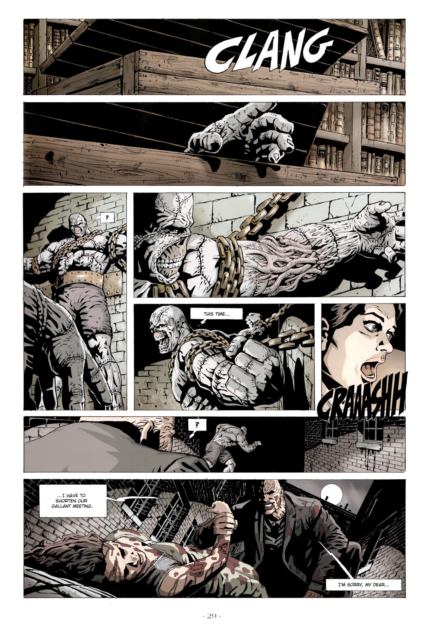 Read online Mister Hyde contre Frankenstein comic -  Issue #2 - 30