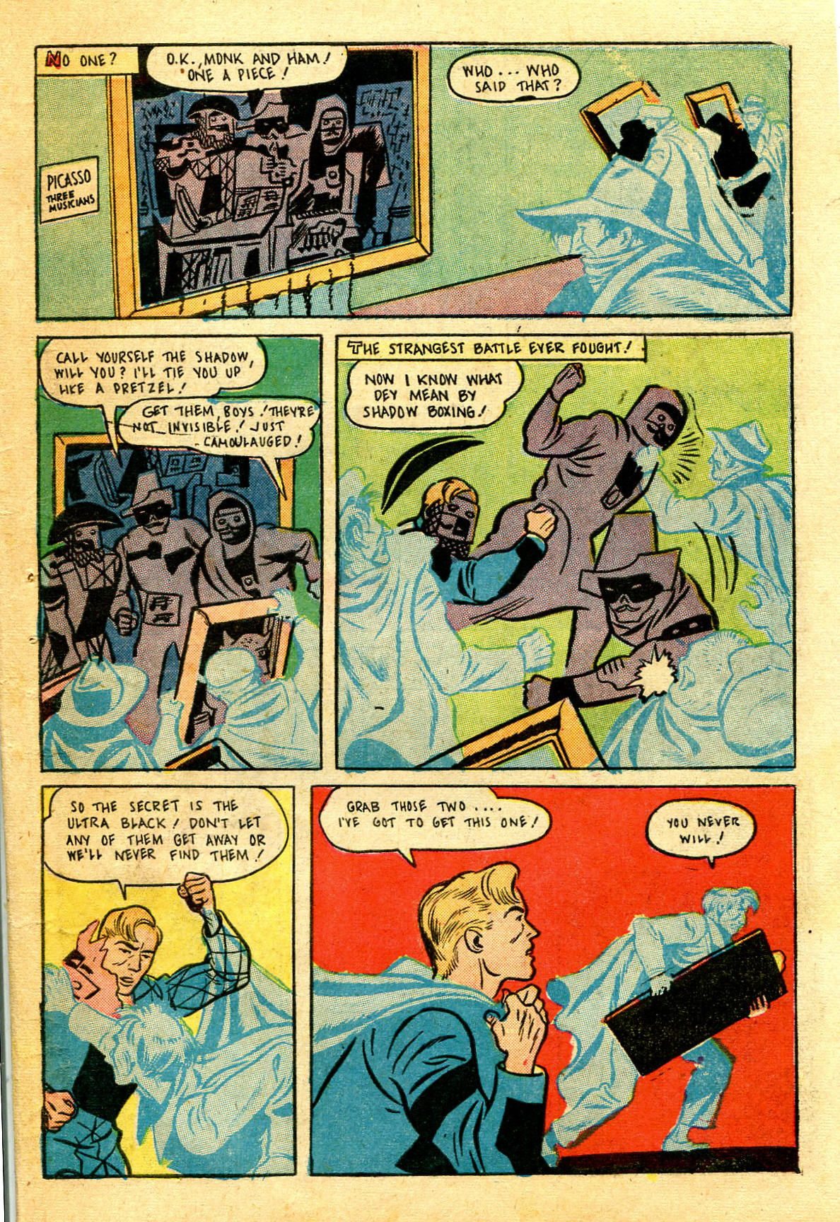 Read online Shadow Comics comic -  Issue #43 - 47