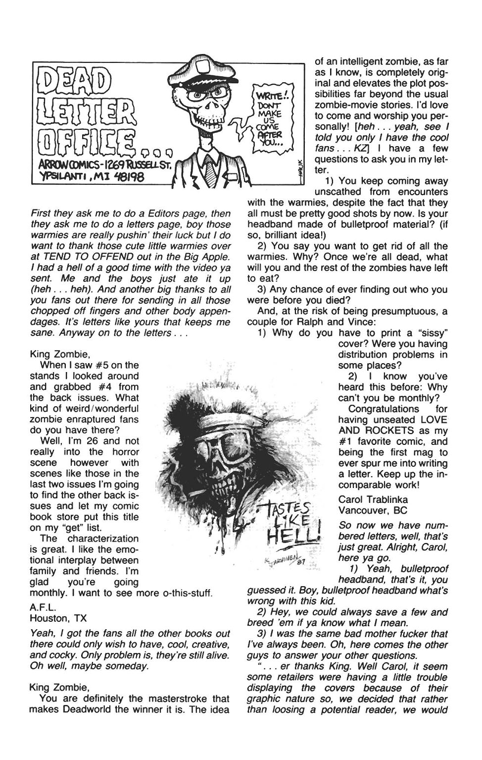 Read online Deadworld (1986) comic -  Issue #8 - 27