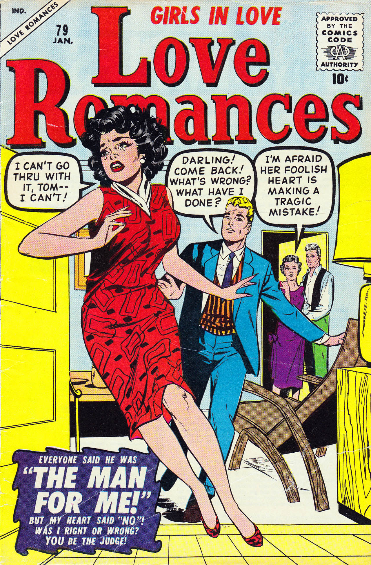 Read online Love Romances comic -  Issue #79 - 1