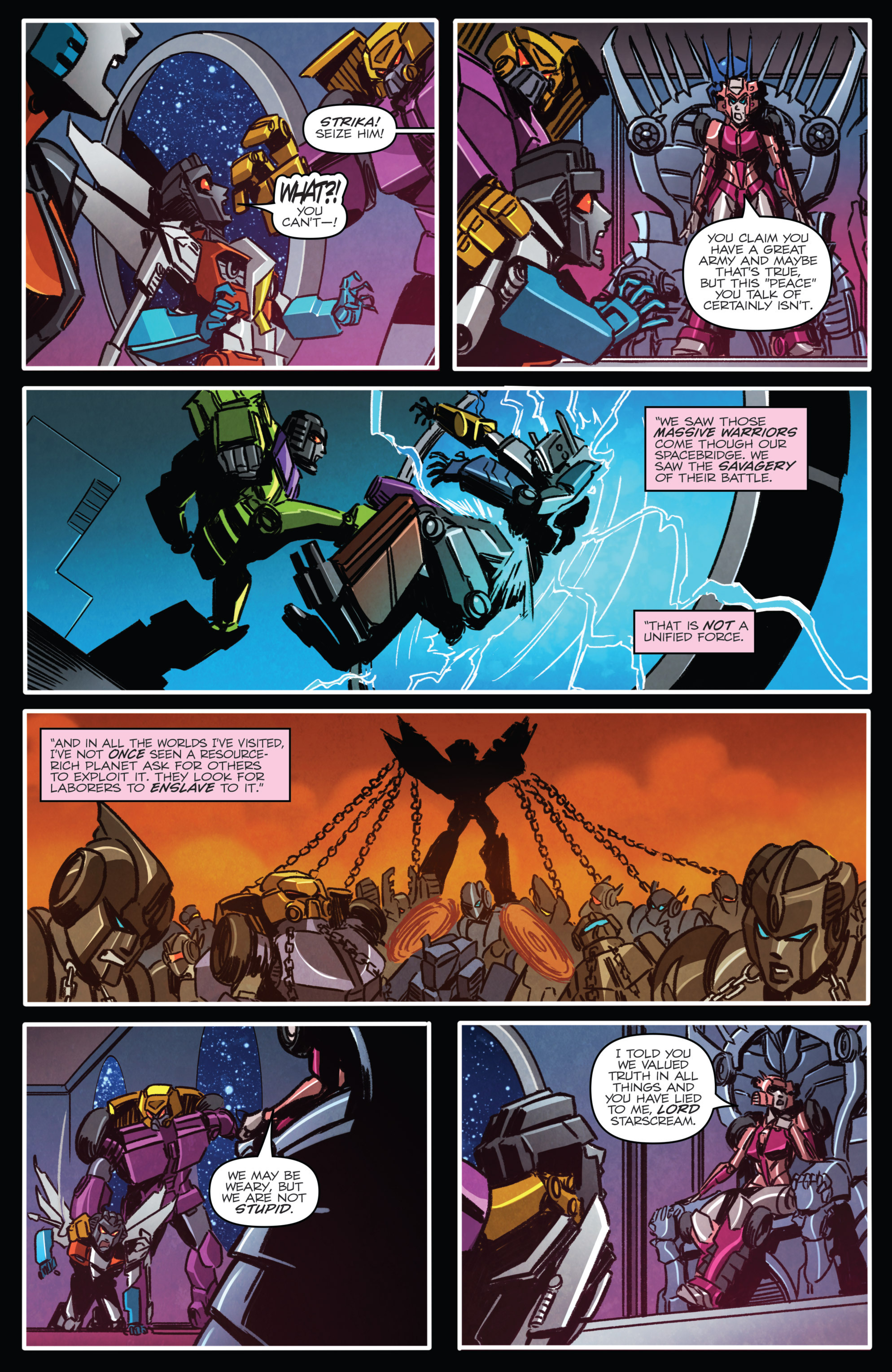 Read online The Transformers: Windblade (2015) comic -  Issue #7 - 19