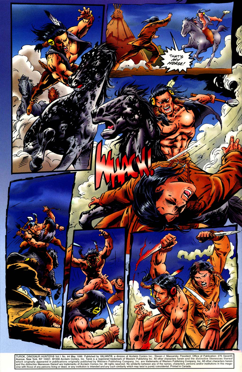 Read online Turok, Dinosaur Hunter (1993) comic -  Issue #44 - 4