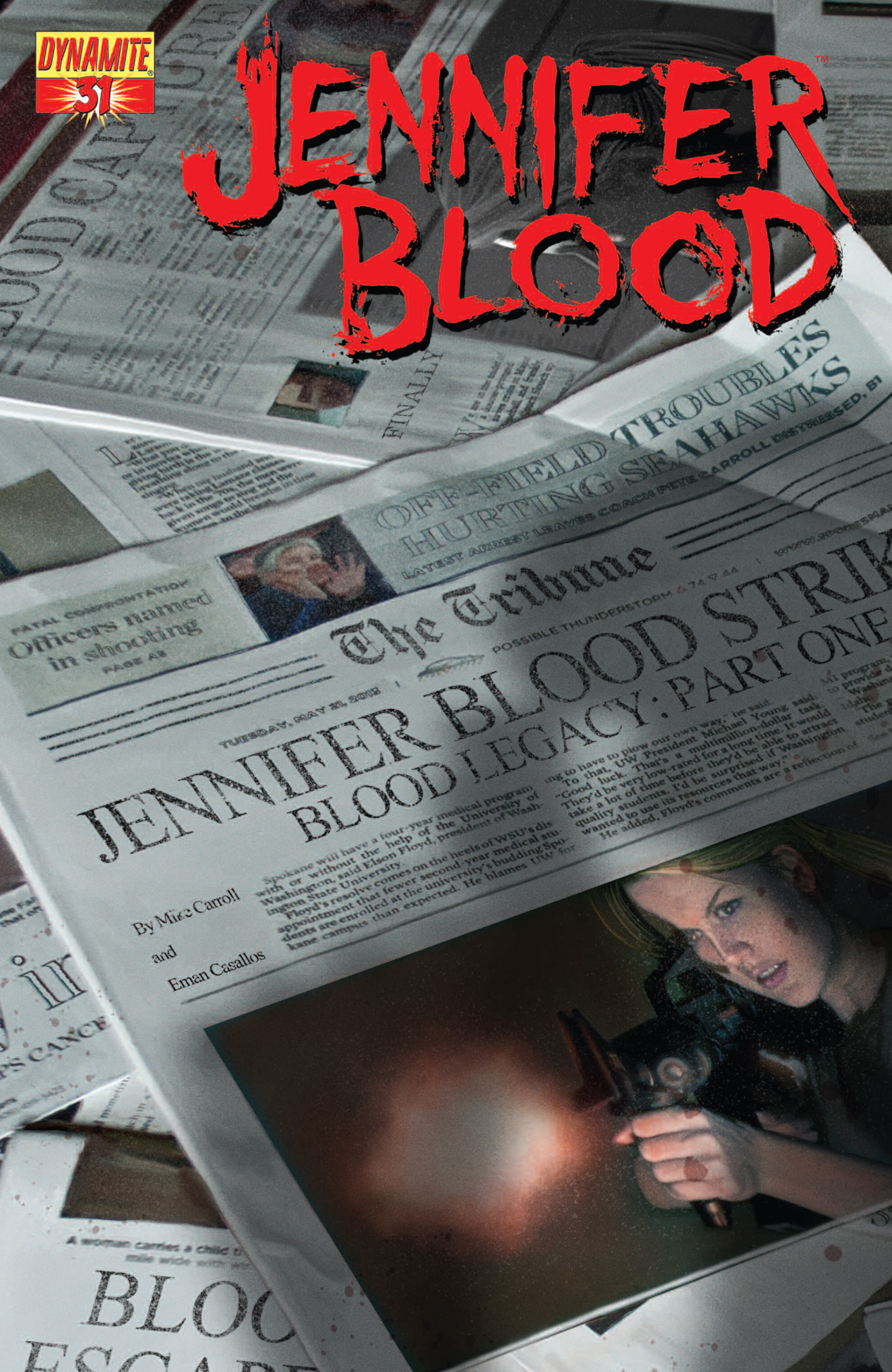 Read online Jennifer Blood comic -  Issue #31 - 1