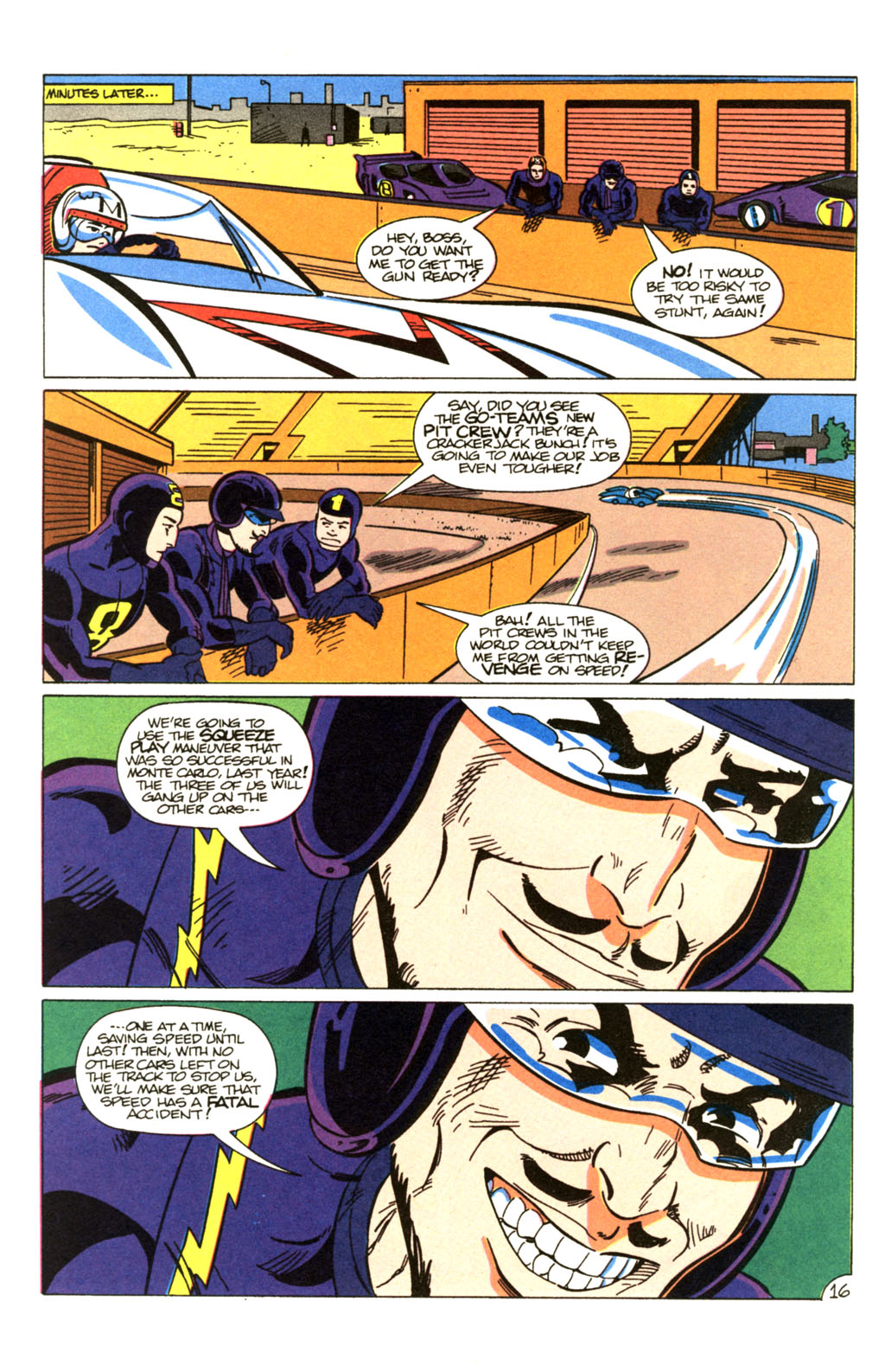 Read online Speed Racer (1987) comic -  Issue #29 - 21