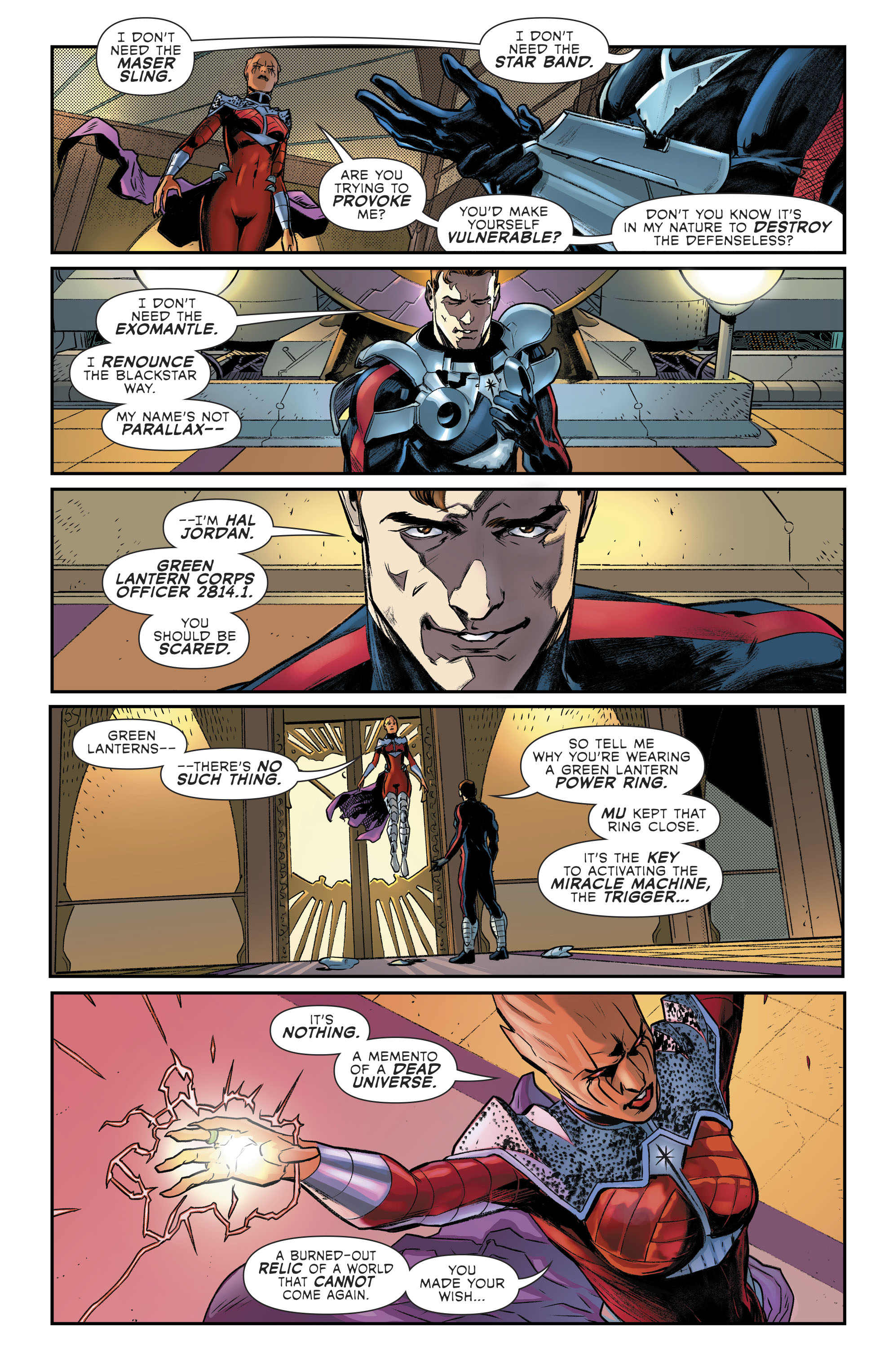 Read online Green Lantern: Blackstars comic -  Issue #3 - 19