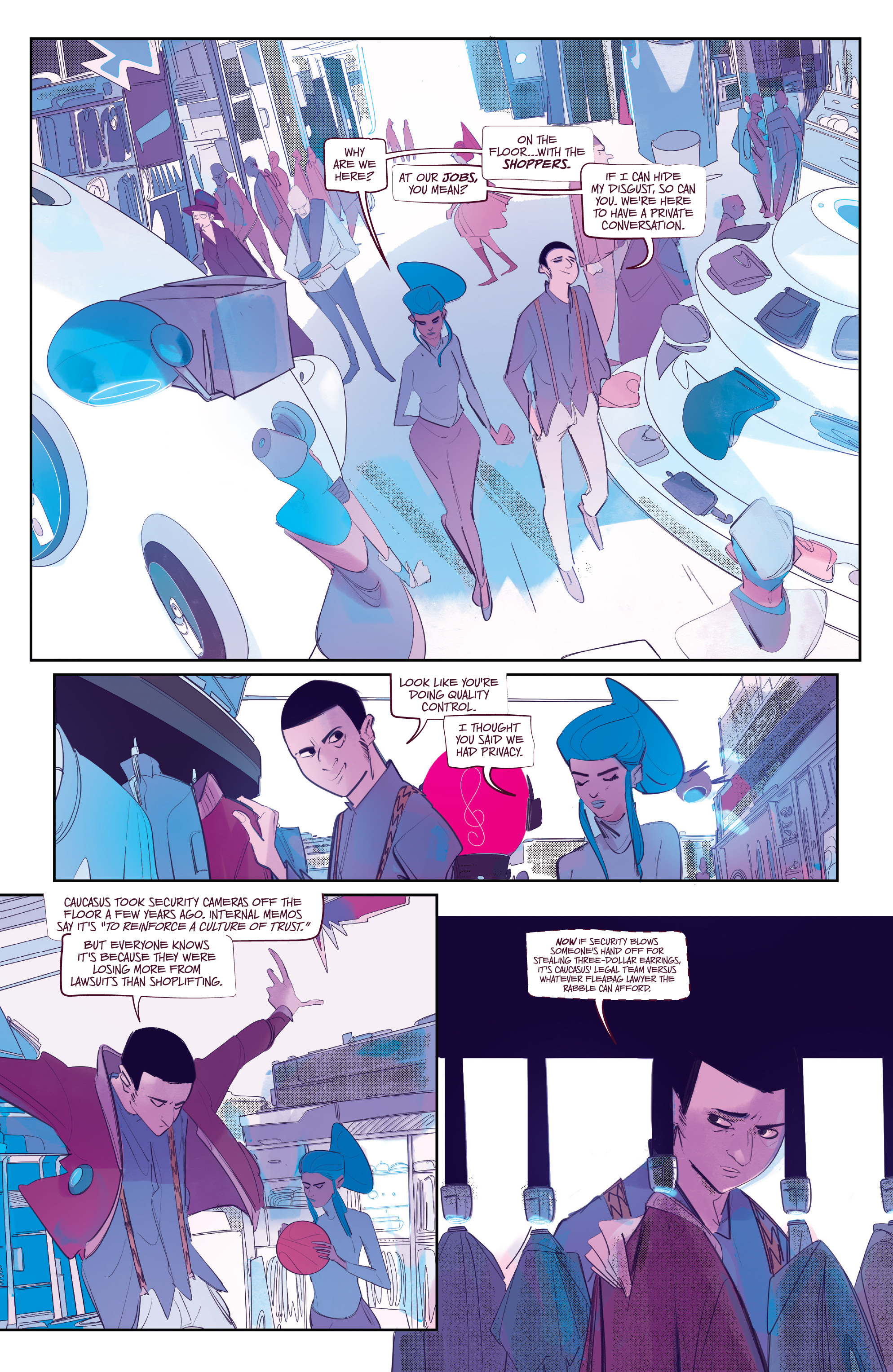 Read online Shoplifters Will Be Liquidated comic -  Issue #3 - 7