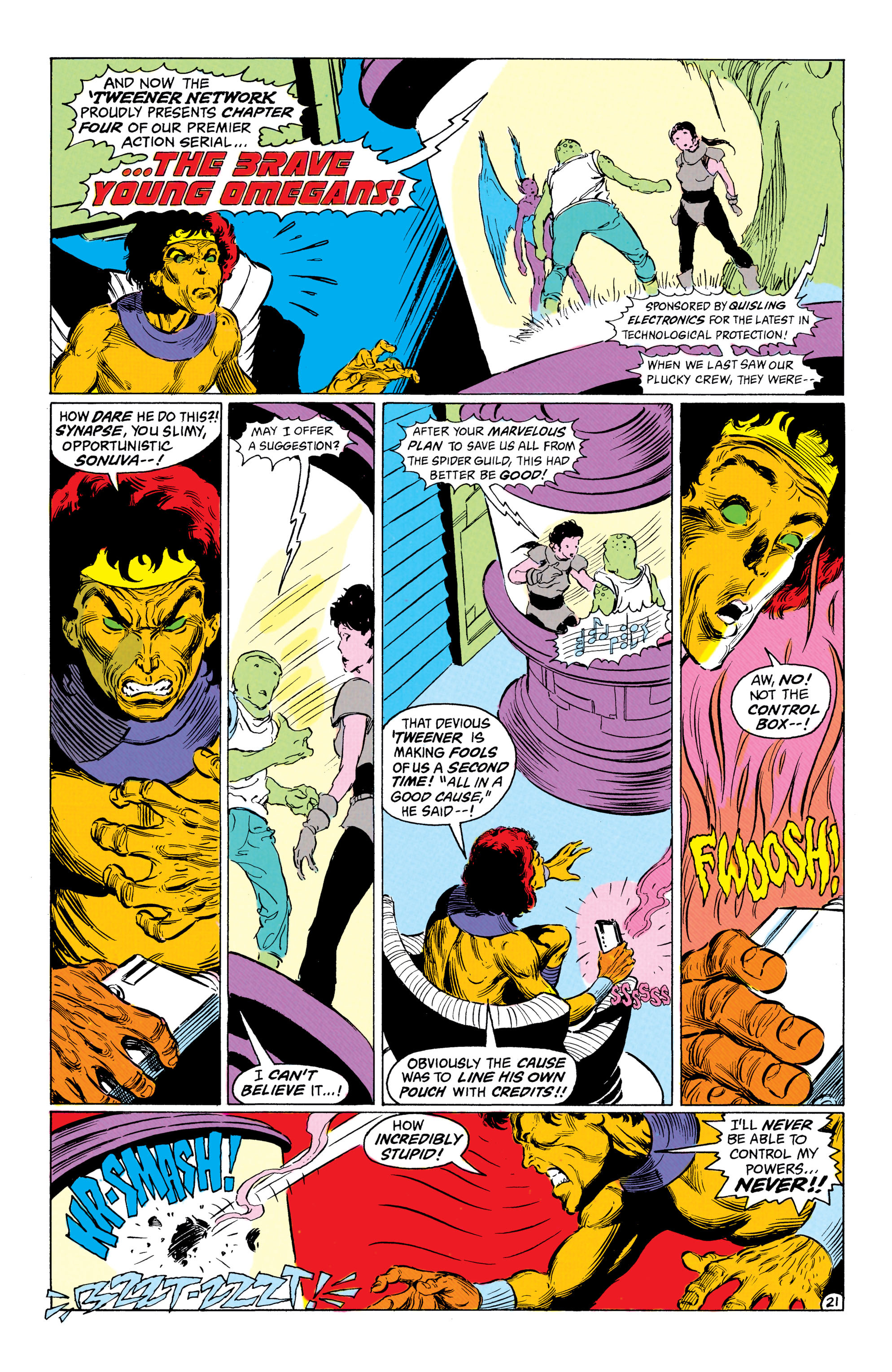 Read online The Omega Men (1983) comic -  Issue #31 - 22