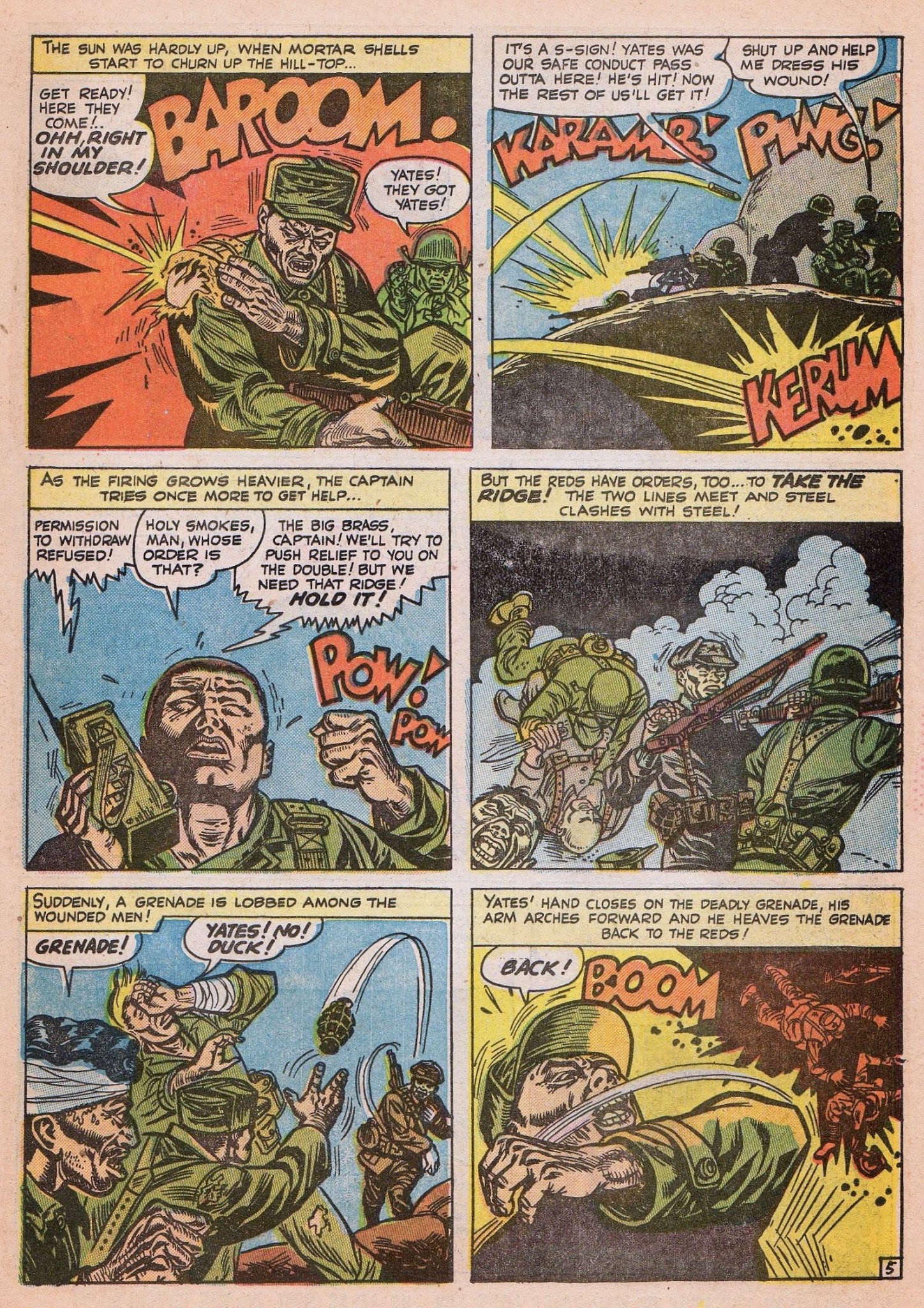 Read online War Action comic -  Issue #6 - 25