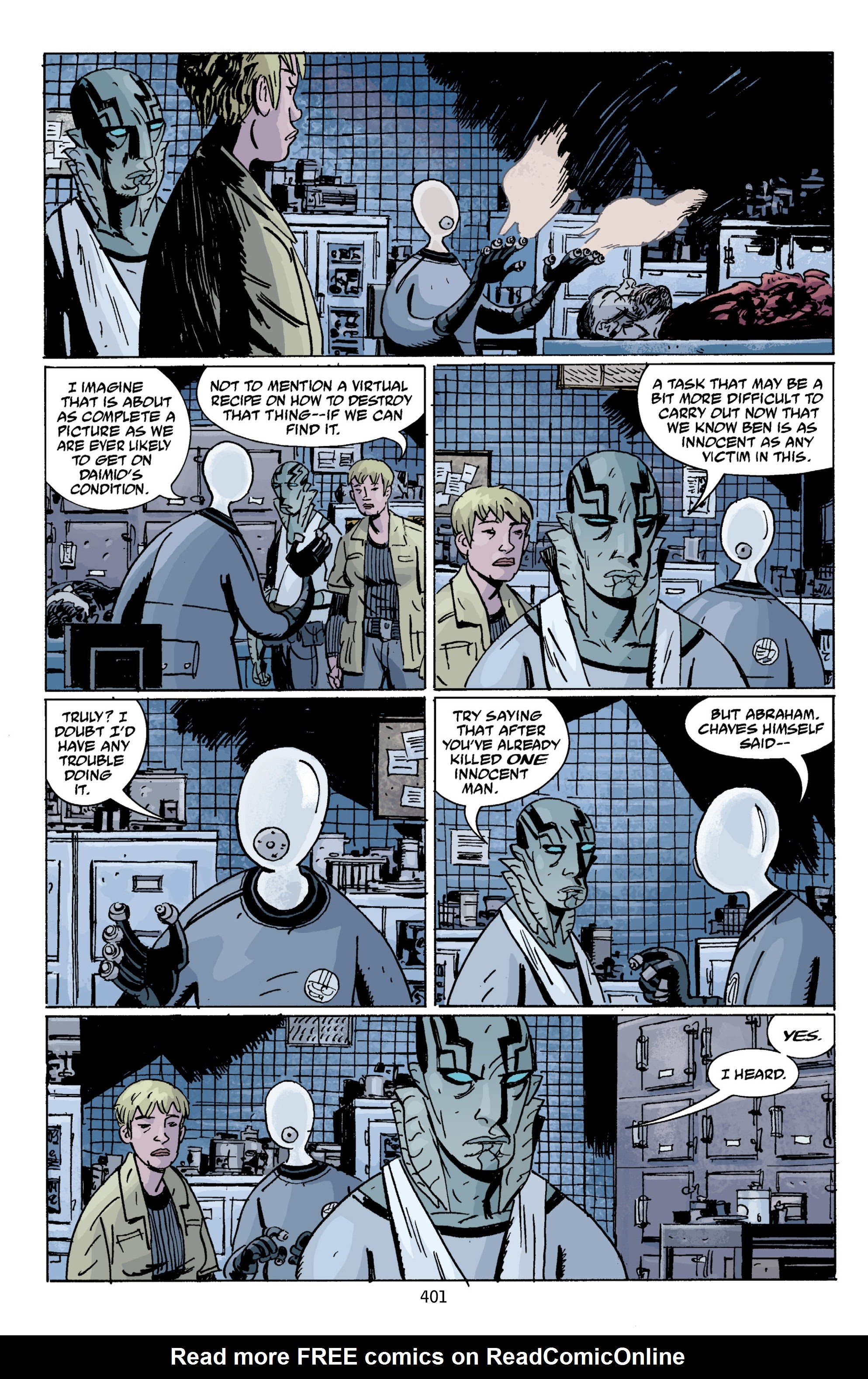Read online B.P.R.D.: Plague of Frogs (2011) comic -  Issue # TPB 3 (Part 5) - 1