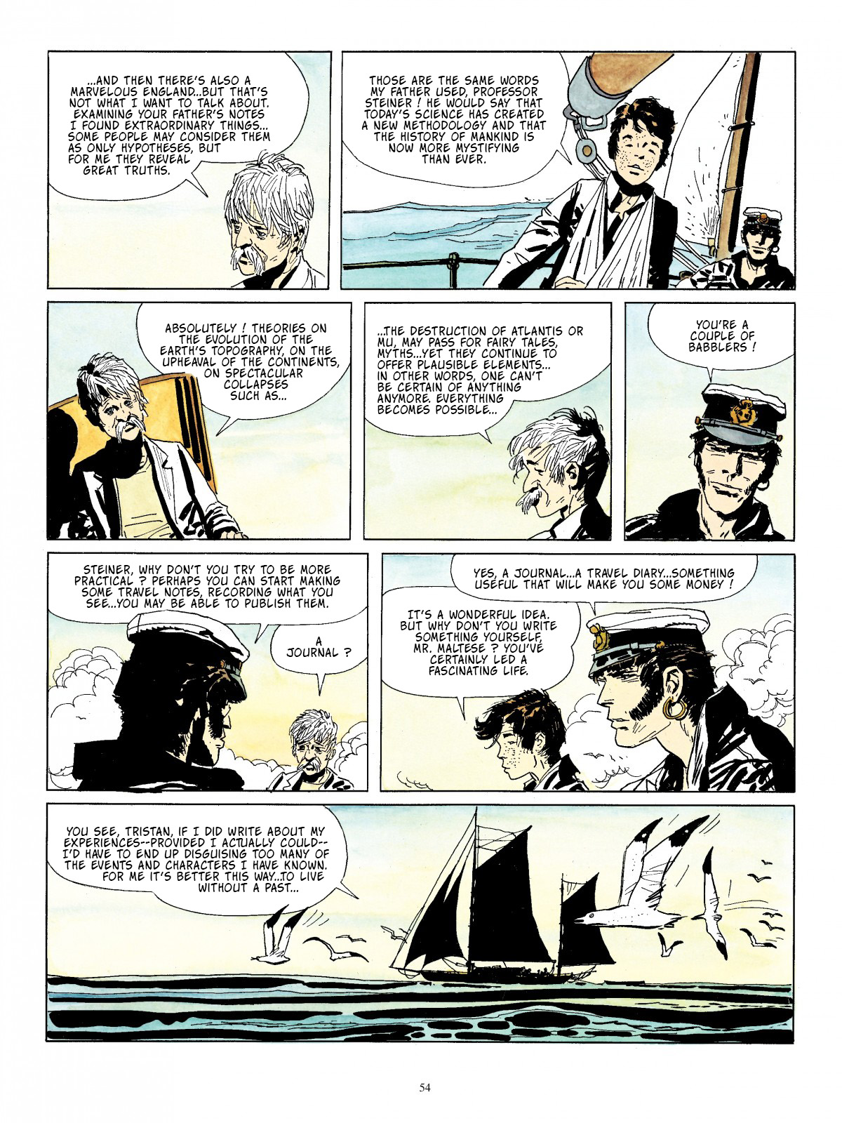Read online Corto Maltese comic -  Issue # TPB 3 - 42