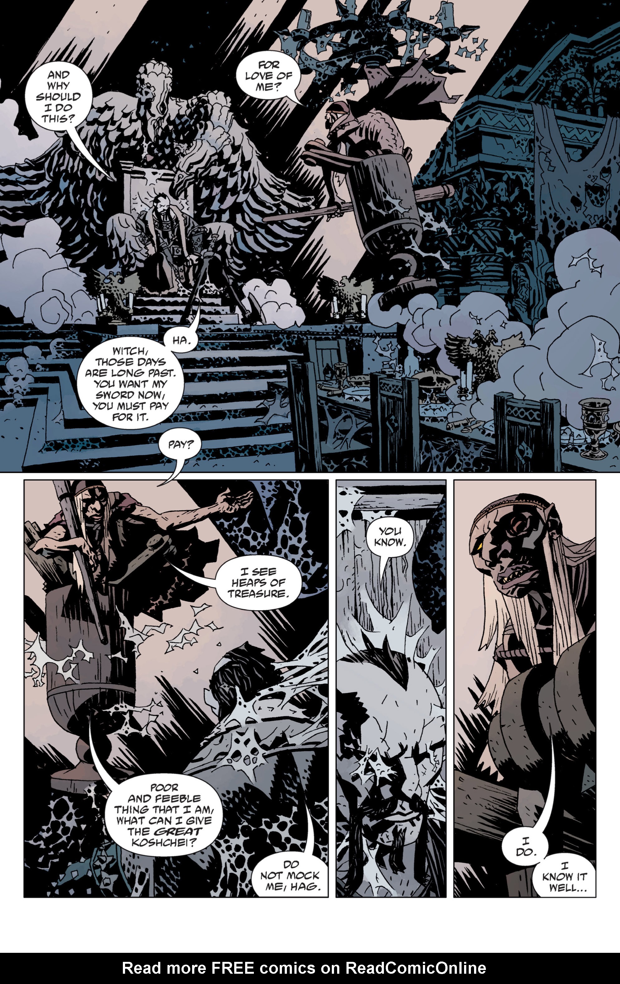 Read online Hellboy comic -  Issue #8 - 78