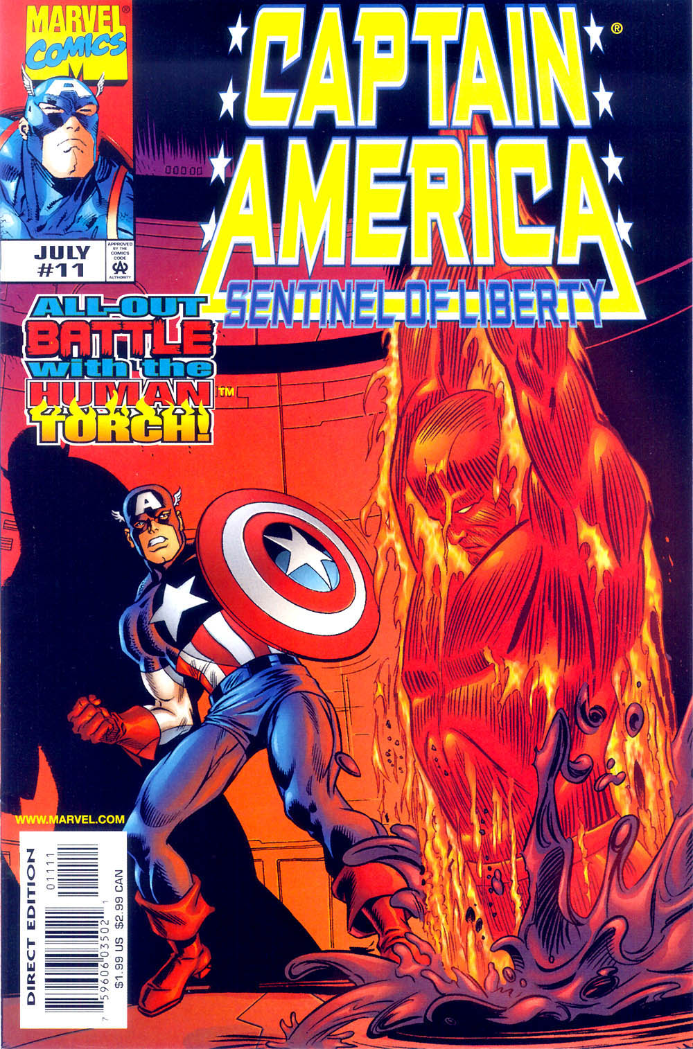 Read online Captain America: Sentinel of Liberty comic -  Issue #11 - 1