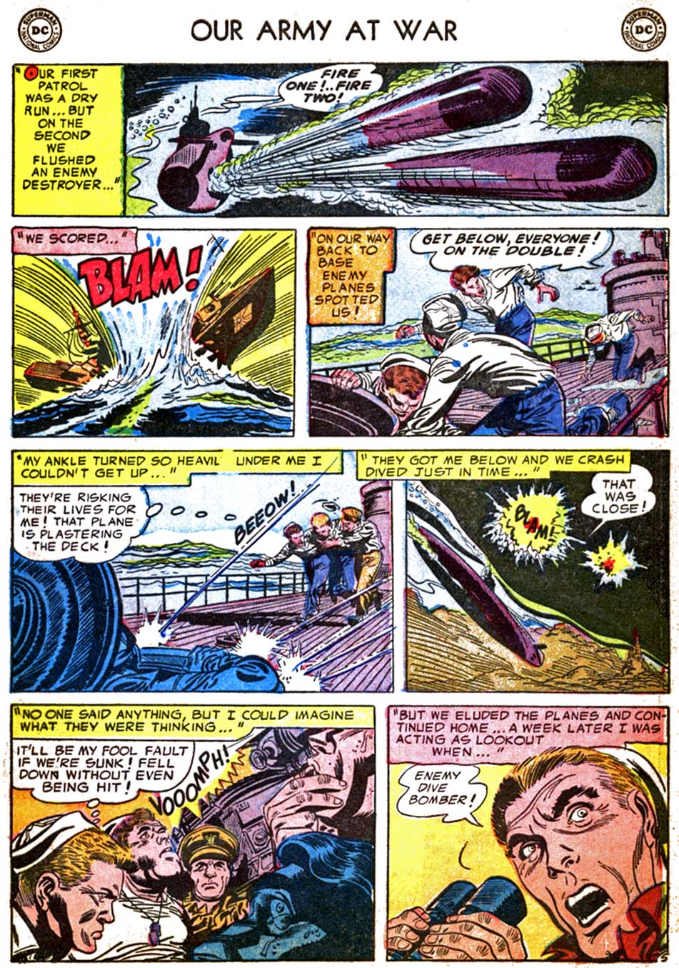 Read online Our Army at War (1952) comic -  Issue #25 - 7