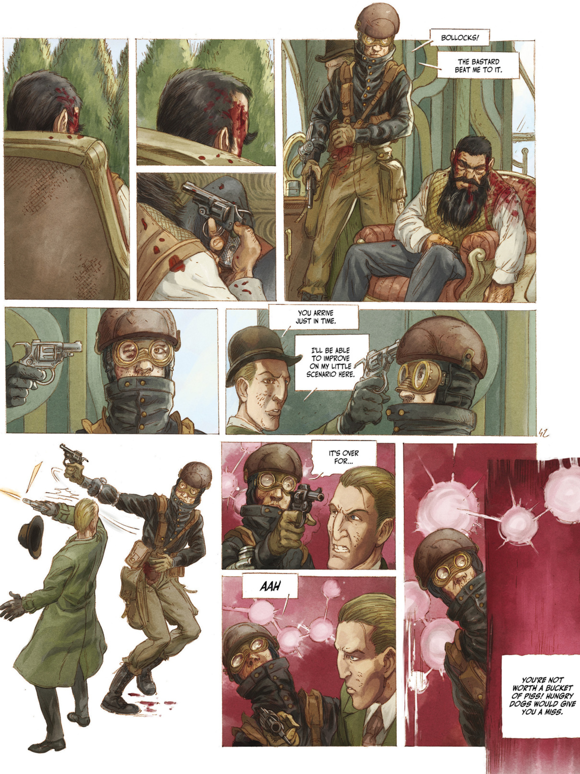 Read online The Bombyce Network comic -  Issue #3 - 45