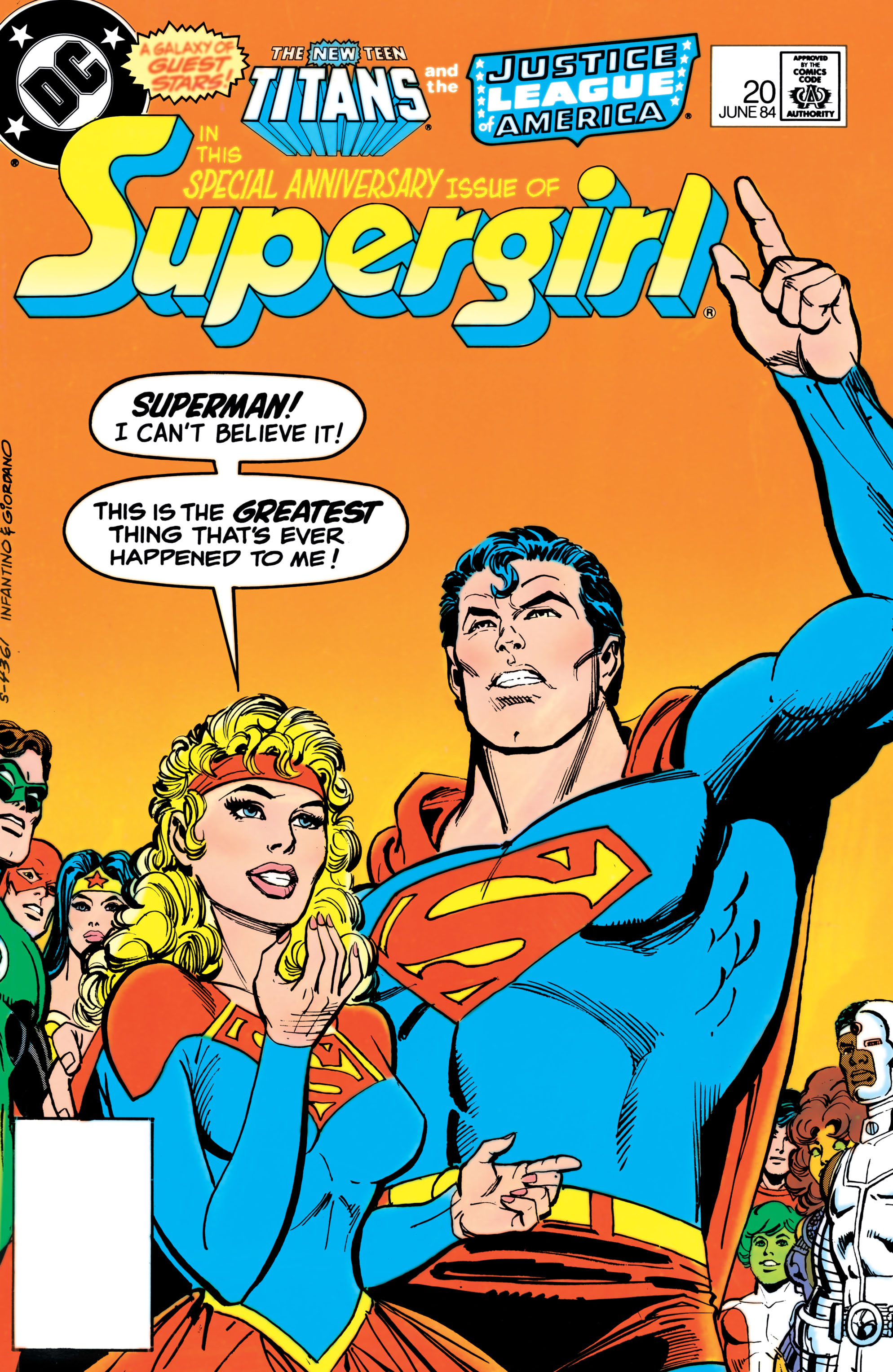 Read online Supergirl (1982) comic -  Issue #20 - 1