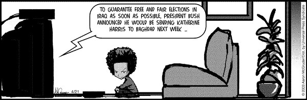 Read online The Boondocks Collection comic -  Issue # Year 2003 - 111
