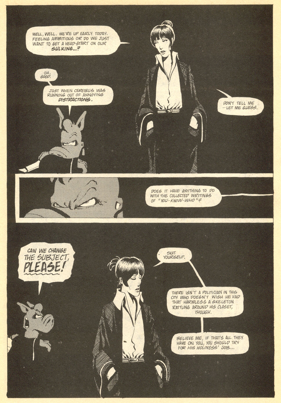 Read online Cerebus comic -  Issue #33 - 18