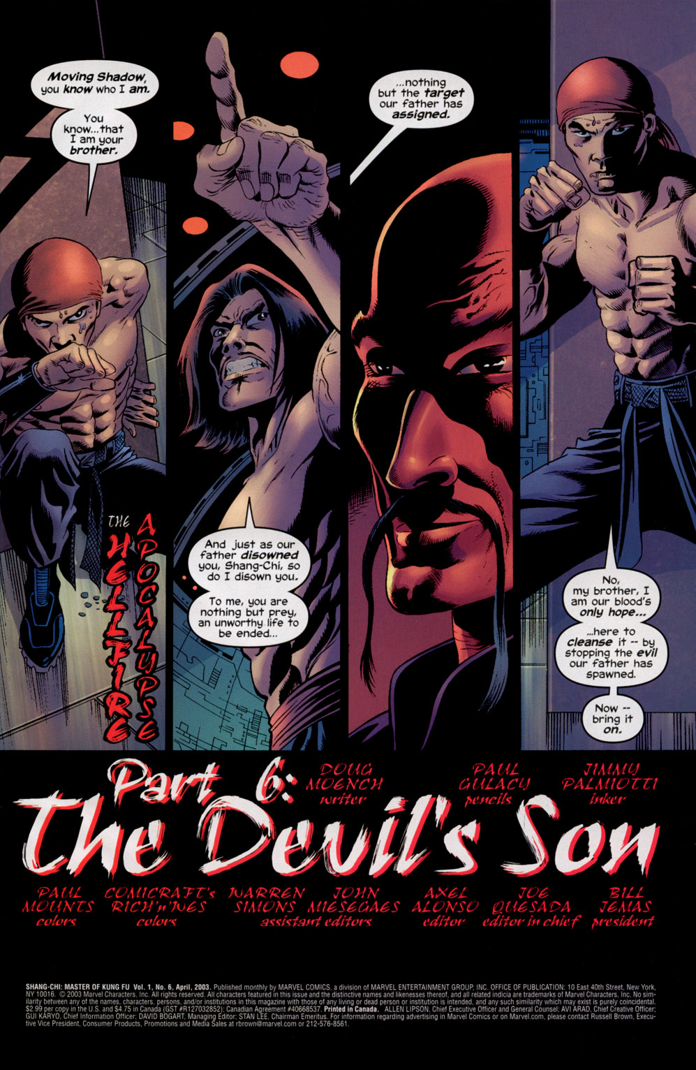 Read online Shang-Chi: Master of Kung Fu comic -  Issue #6 - 2
