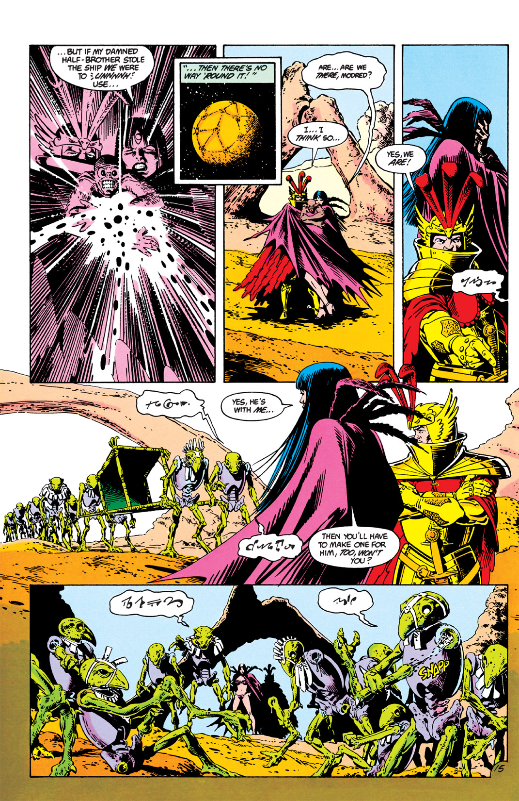 Read online Camelot 3000 comic -  Issue #10 - 17