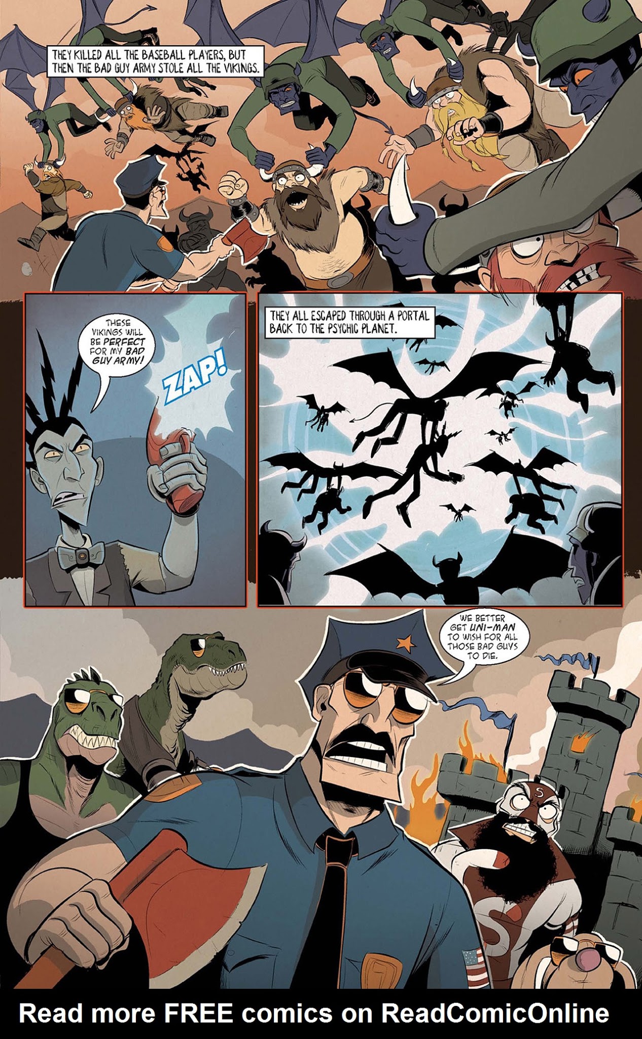 Read online Axe Cop comic -  Issue # TPB 2 - 41