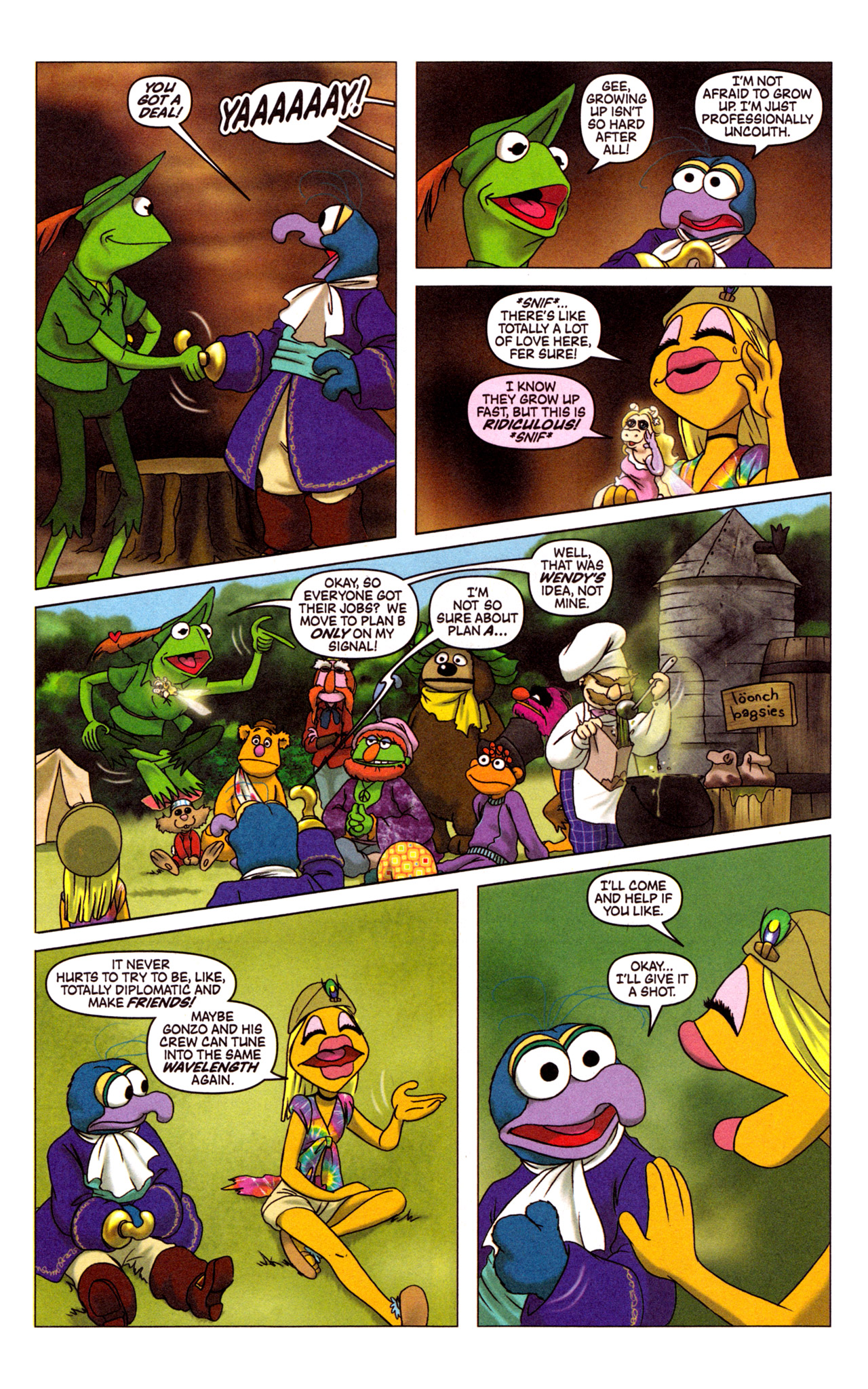 Read online Muppet Peter Pan comic -  Issue #4 - 9