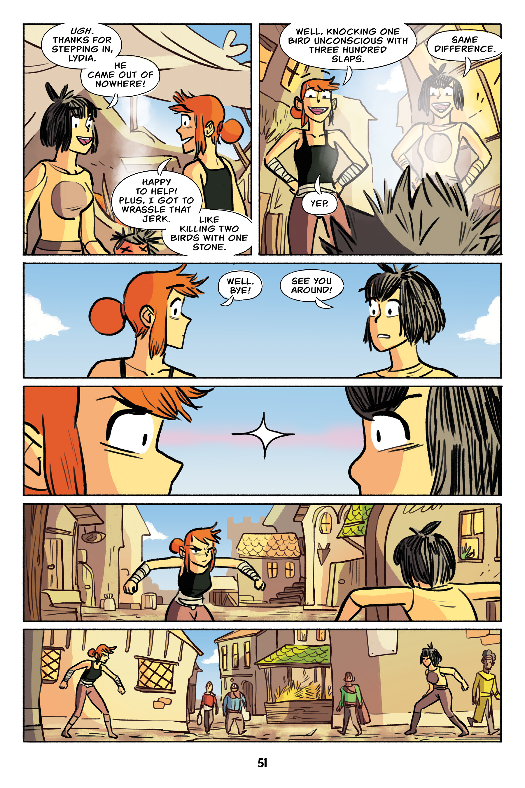 Read online Wrassle Castle comic -  Issue #2 - 51