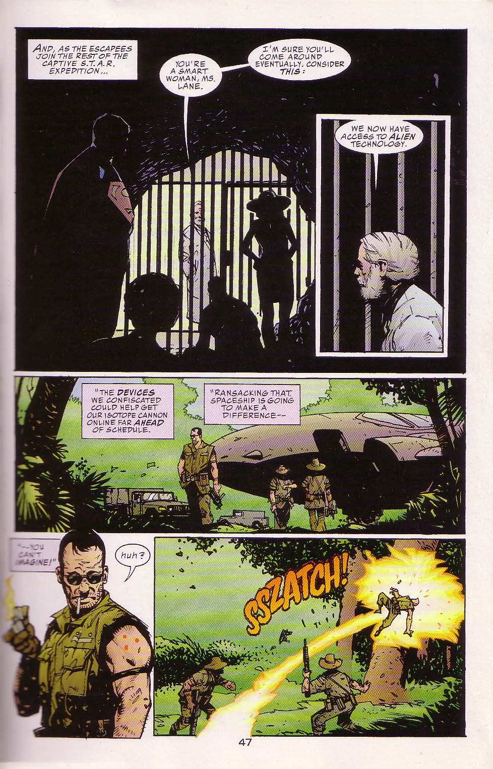 Read online Superman vs. Predator comic -  Issue #1 - 49