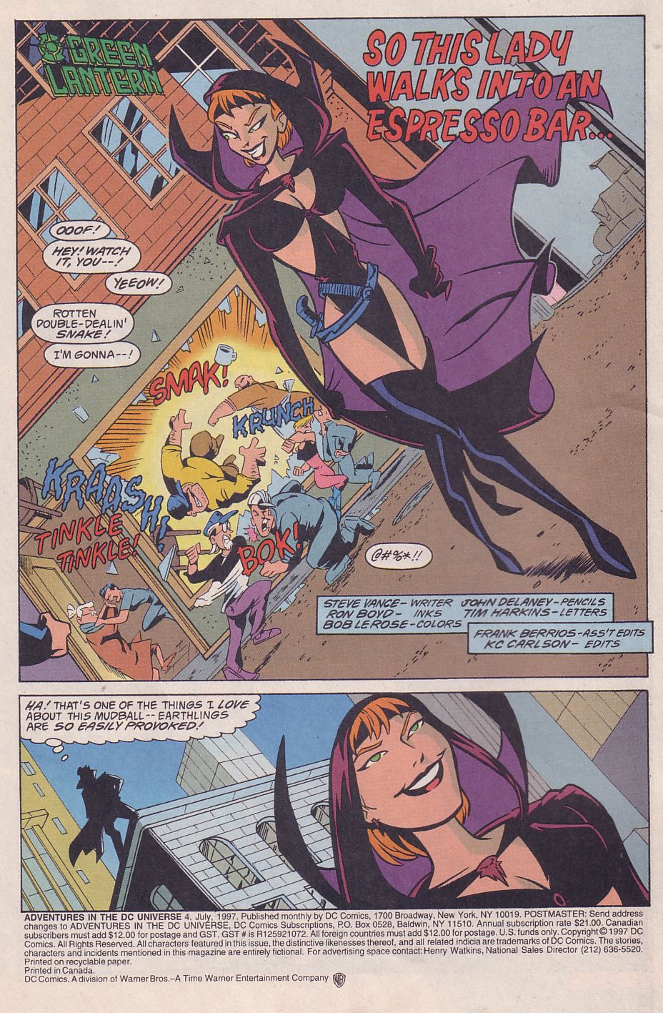 Read online Adventures in the DC Universe comic -  Issue #4 - 3