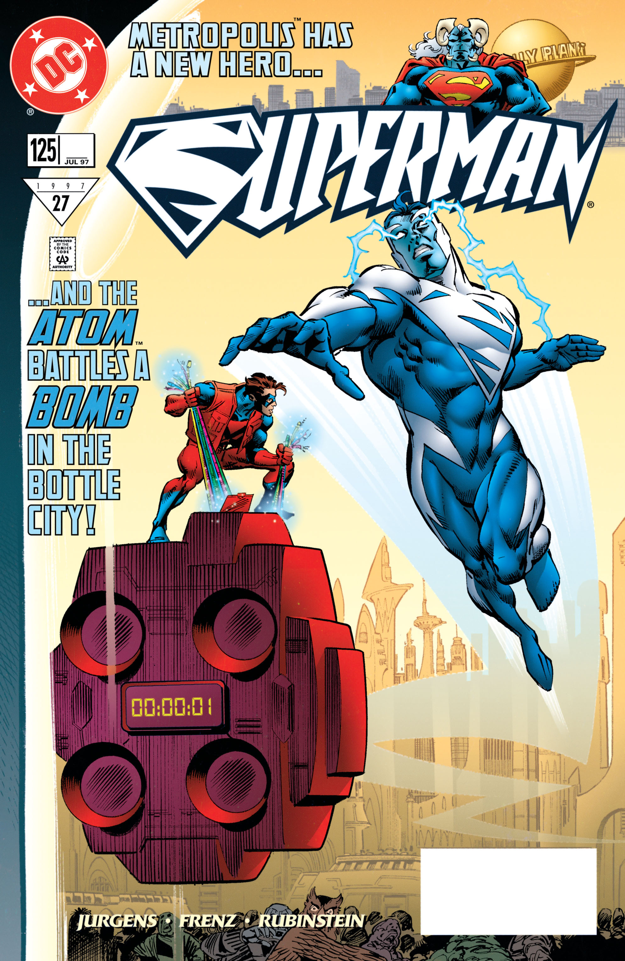 Read online Superman (1987) comic -  Issue #125 - 1
