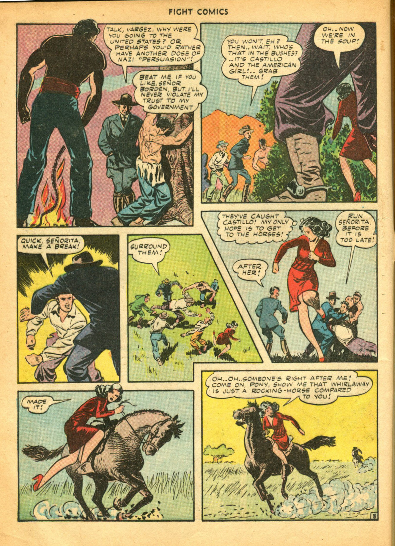 Read online Fight Comics comic -  Issue #28 - 20