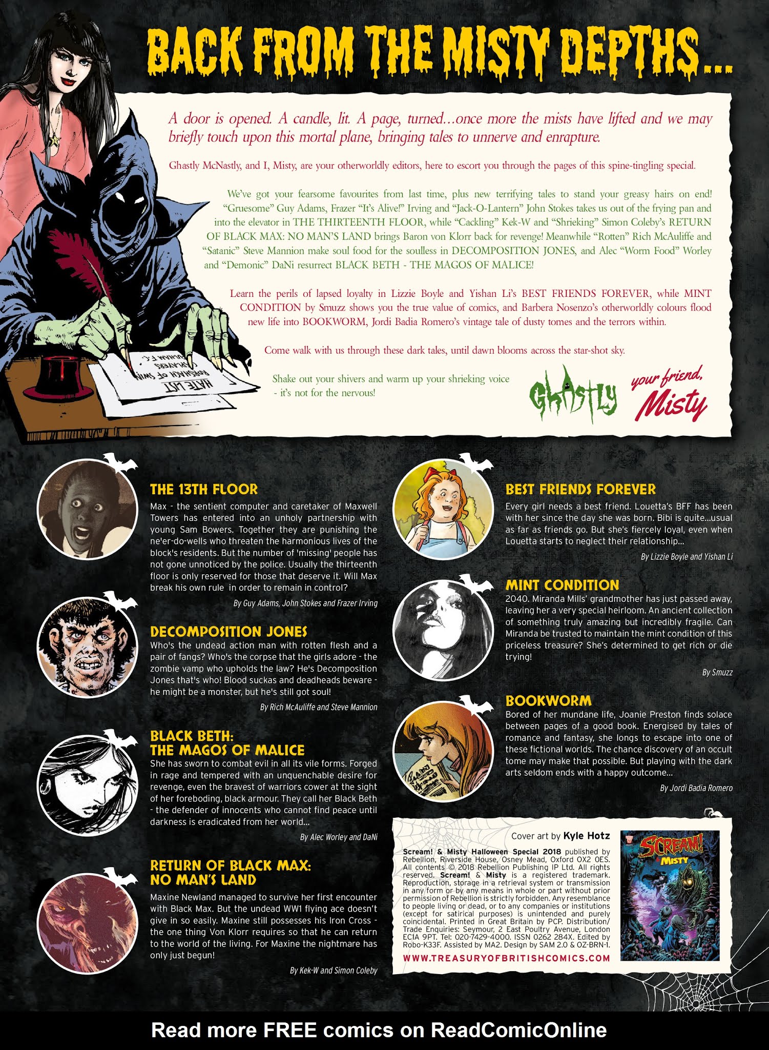 Read online Scream! & Misty Halloween Special comic -  Issue #2 - 2