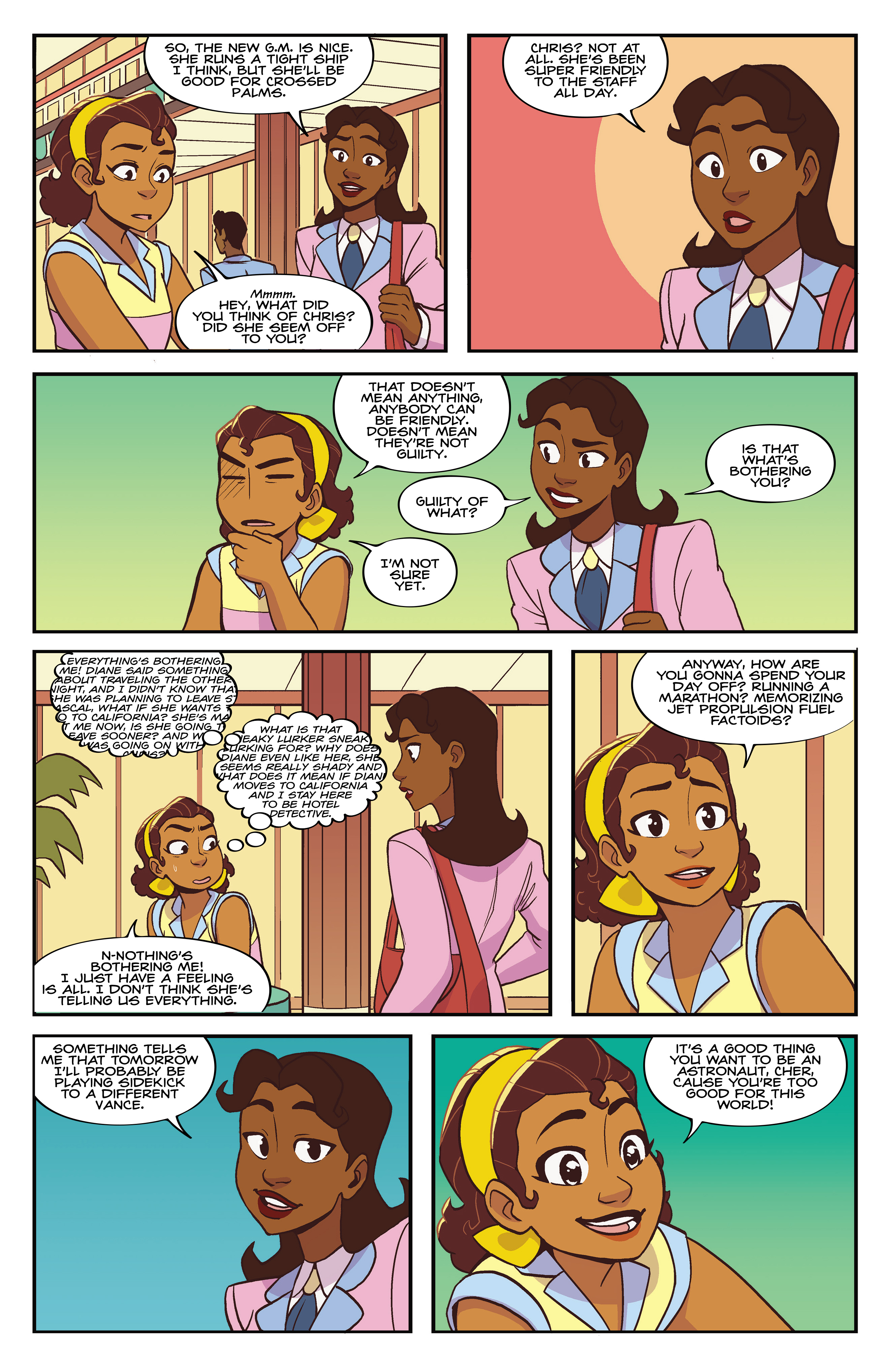 Read online Goldie Vance comic -  Issue # _TPB 4 - 24