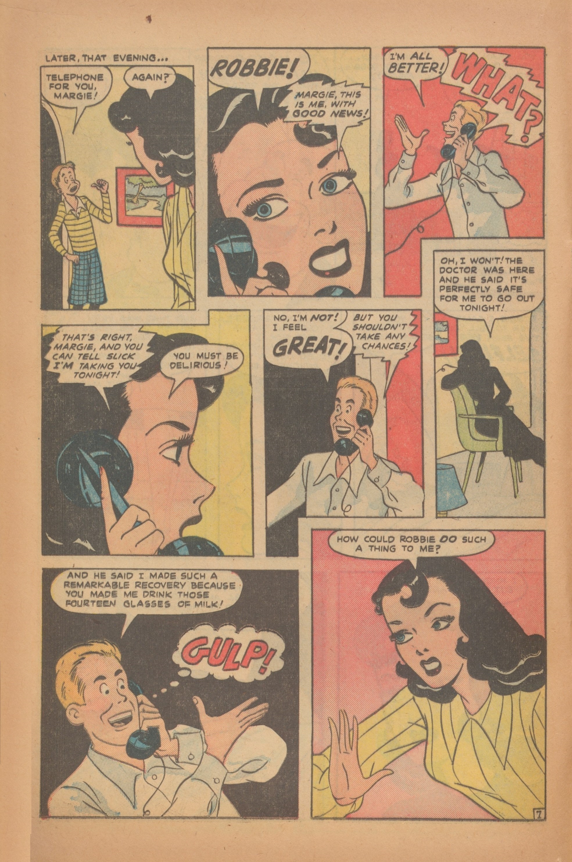 Read online Margie Comics comic -  Issue #46 - 18