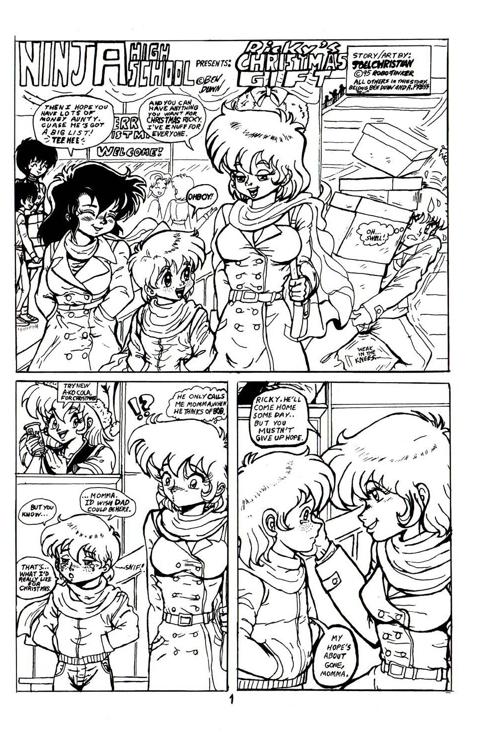Read online Ninja High School (1986) comic -  Issue #50 - 46
