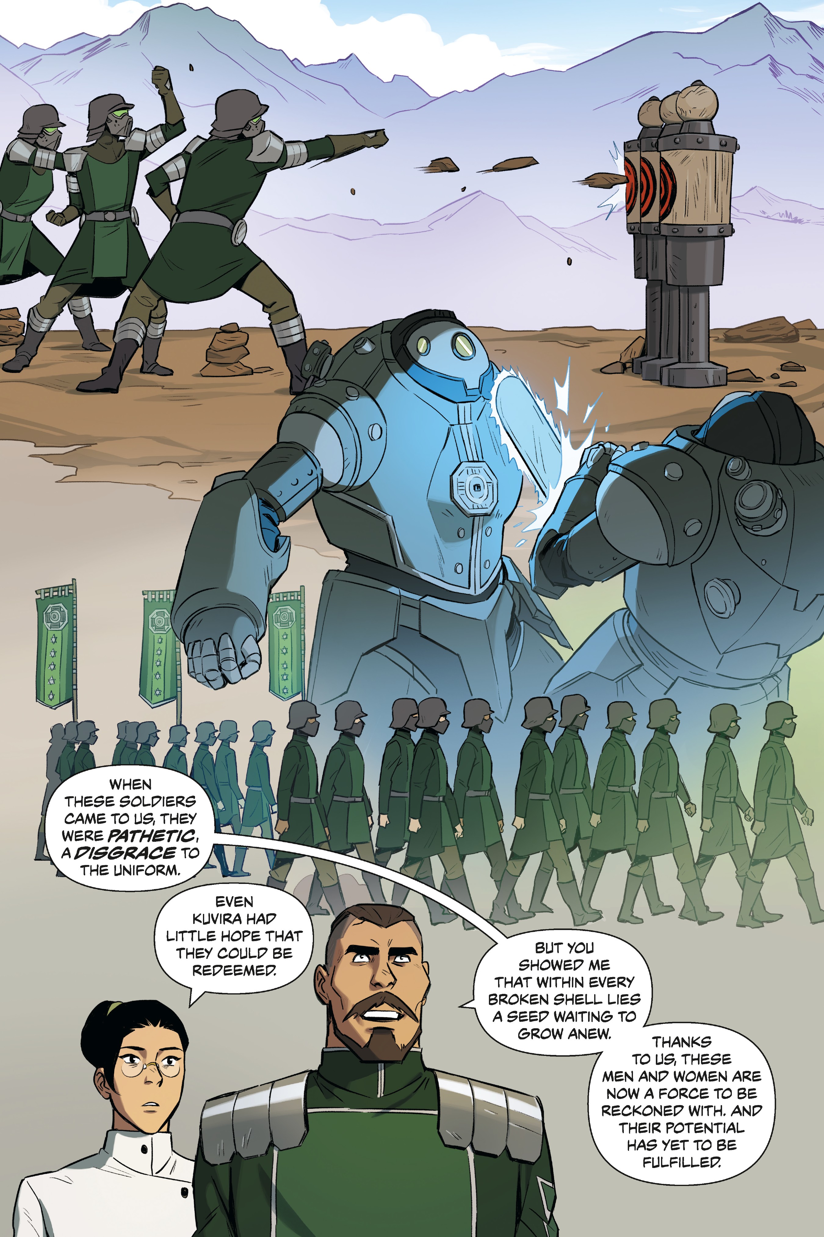 Read online Nickelodeon The Legend of Korra: Ruins of the Empire comic -  Issue # TPB 1 - 9