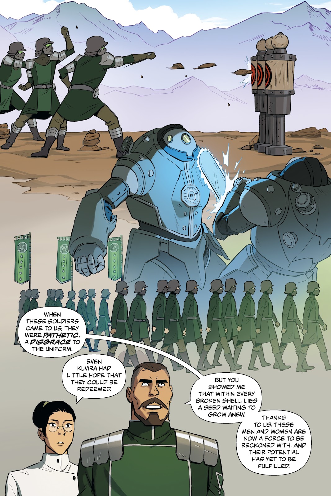 Nickelodeon The Legend of Korra: Ruins of the Empire issue TPB 1 - Page 9