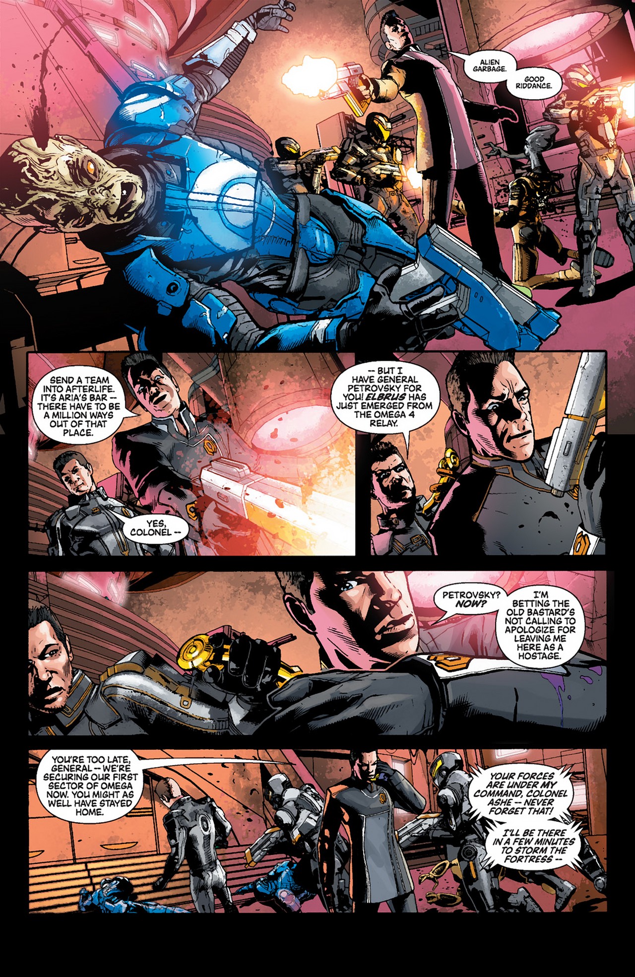 Read online Mass Effect: Invasion comic -  Issue #3 - 18