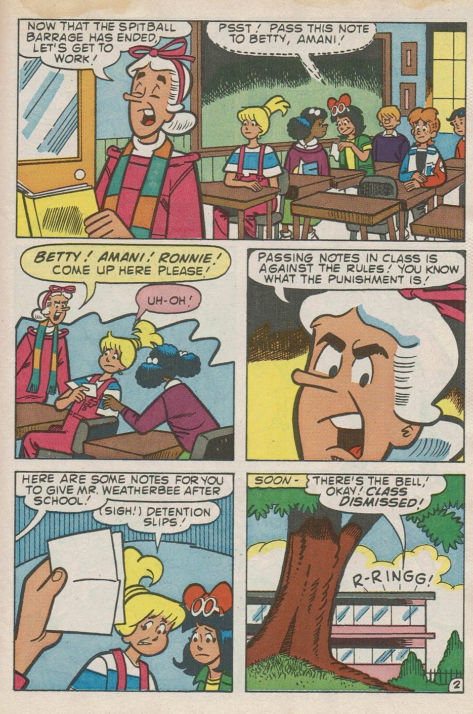 Read online The New Archies comic -  Issue #19 - 21