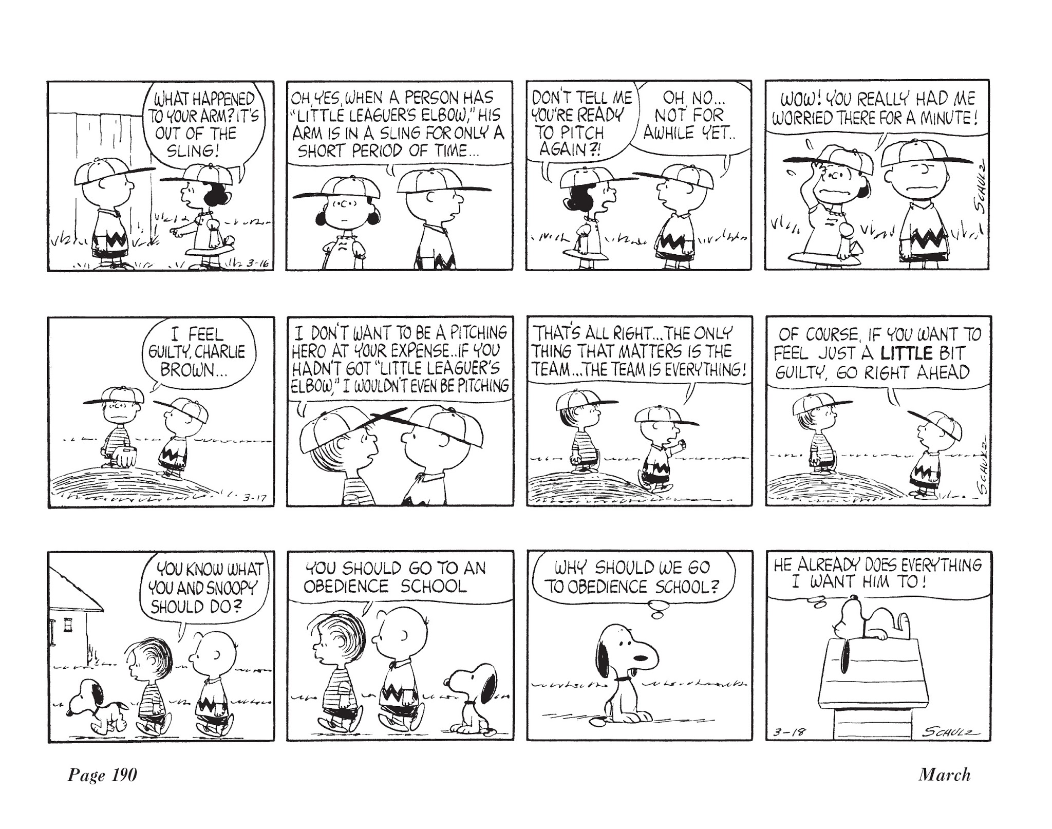 Read online The Complete Peanuts comic -  Issue # TPB 7 - 201