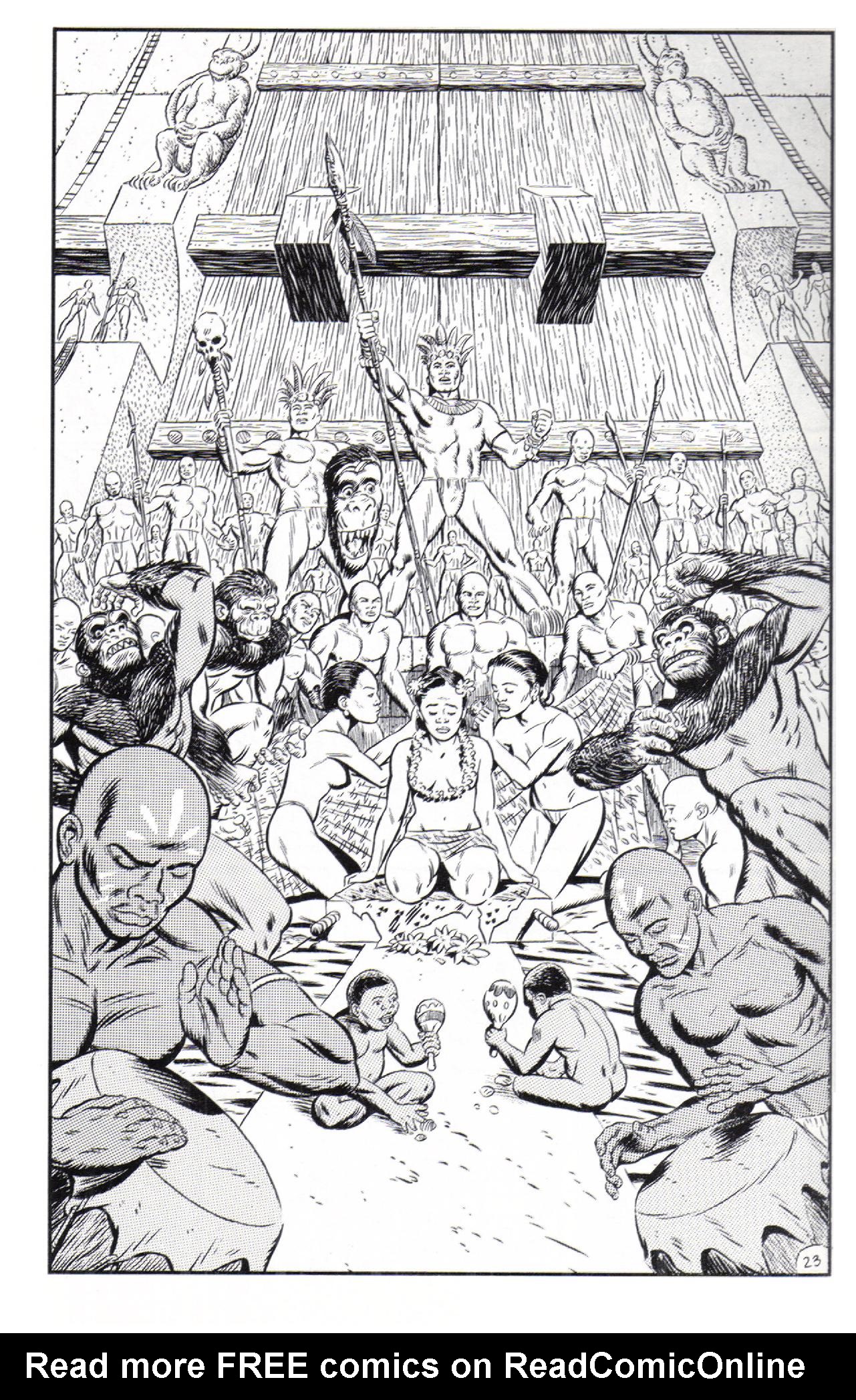 Read online King Kong (1991) comic -  Issue #1 - 24