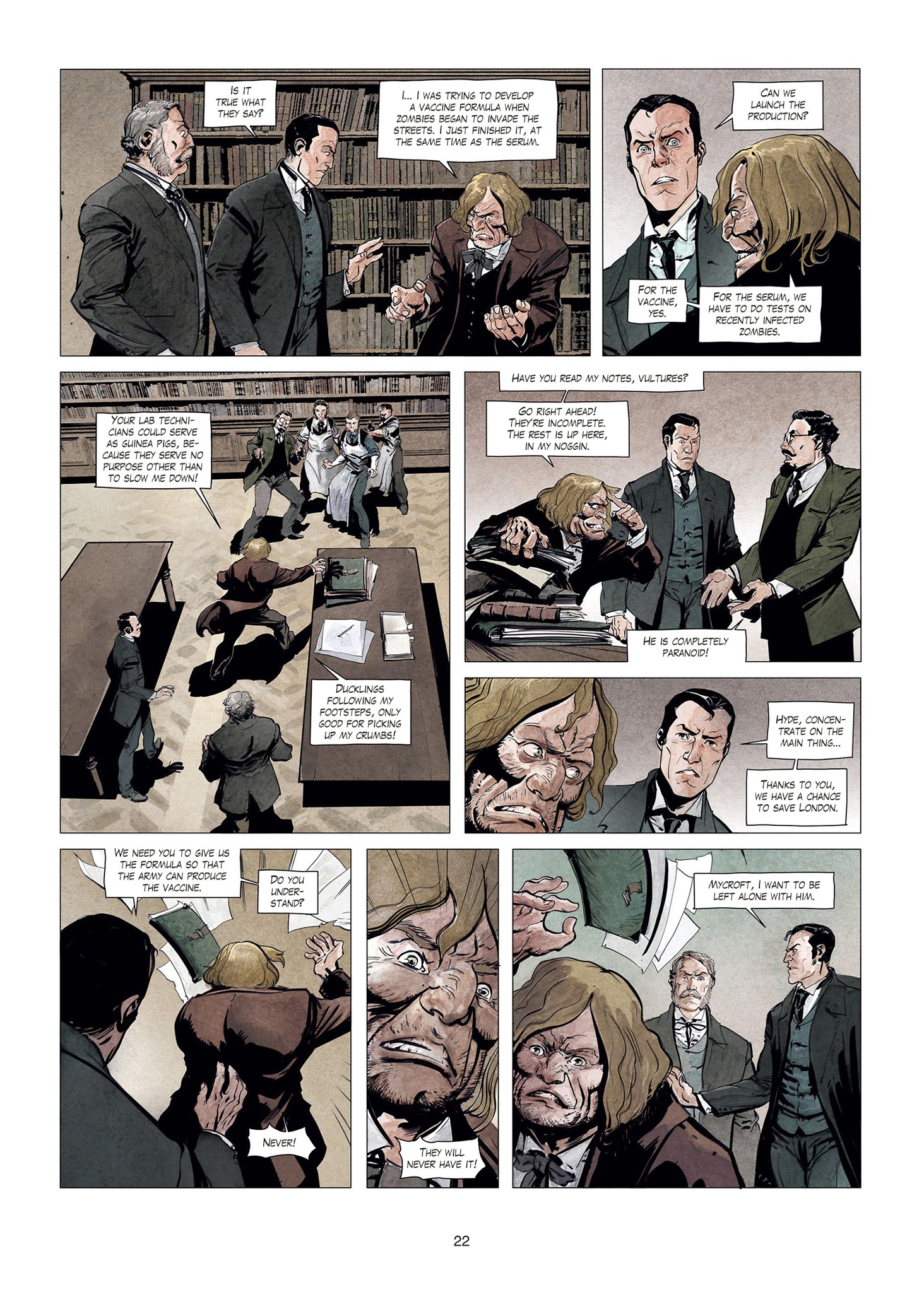 Read online Sherlock Holmes Society comic -  Issue #4 - 22