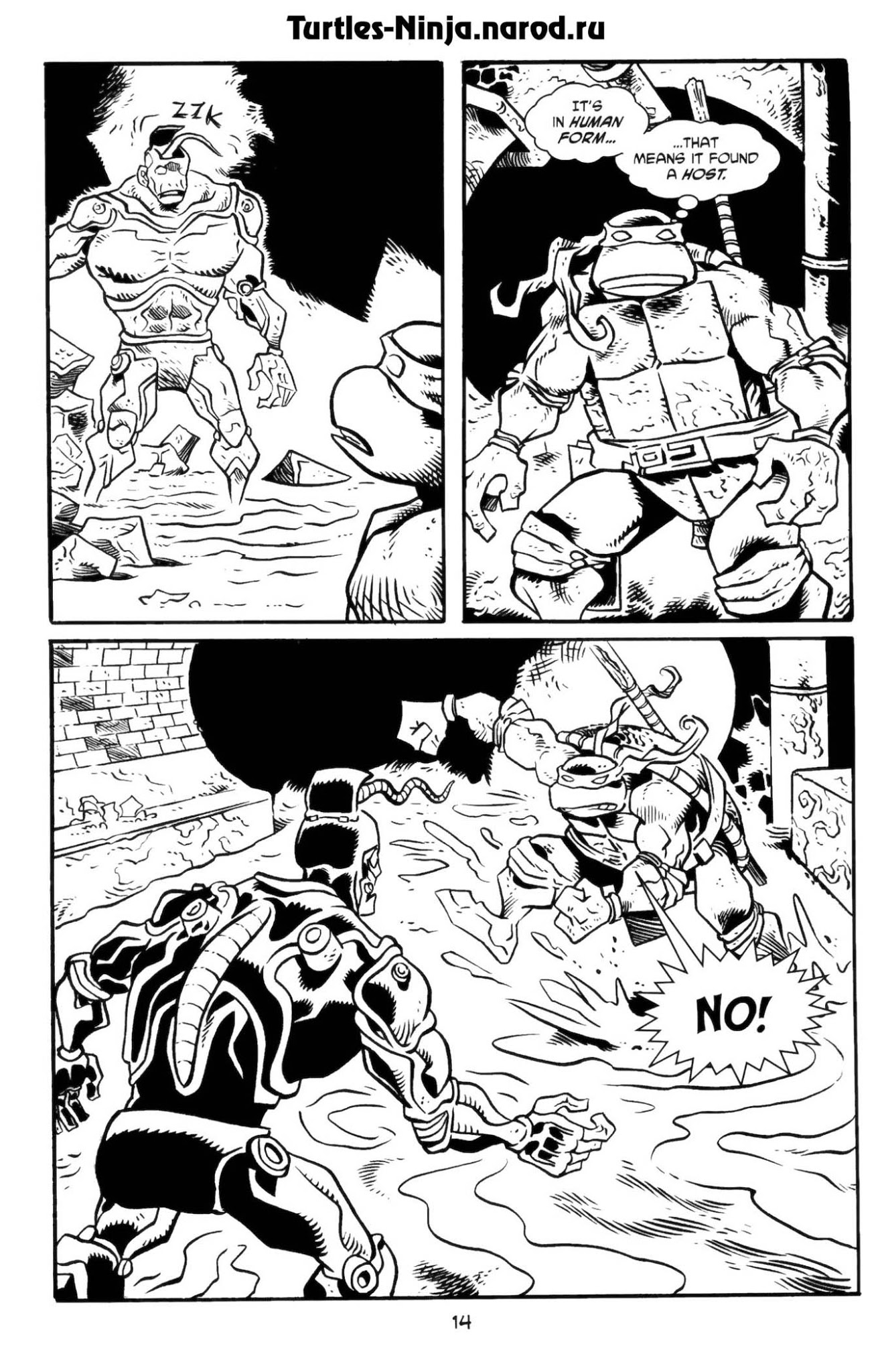 Read online Donatello The Brain Thief comic -  Issue #3 - 16