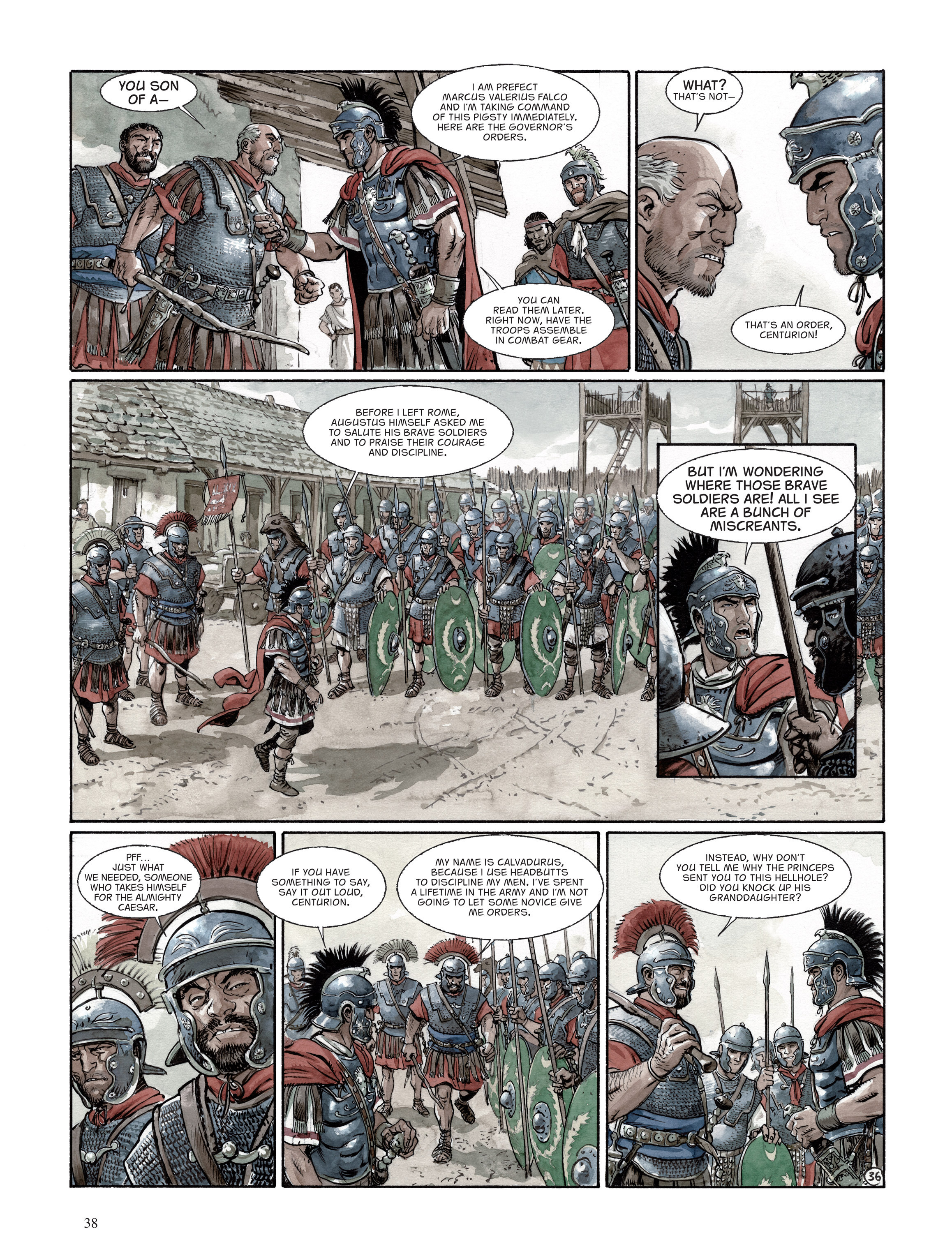 Read online The Eagles of Rome comic -  Issue # TPB 3 - 39